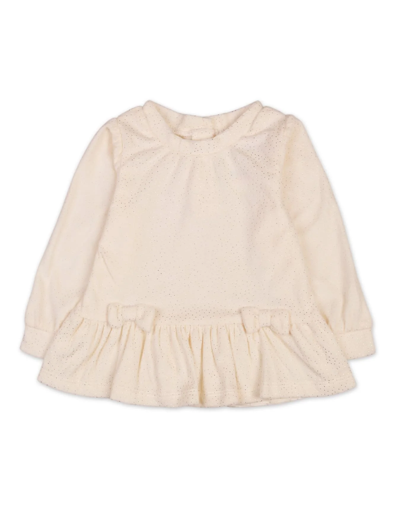 2 Pieces Winter Co Ords Sets Bambies Glitter Cream at Zubaidas - Image 2