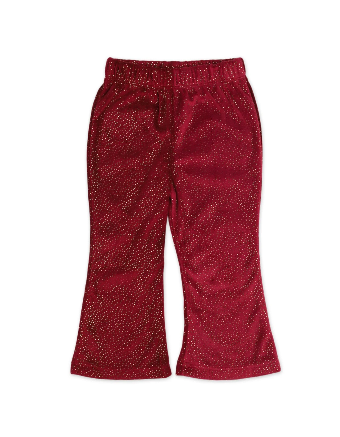 2 Pieces Winter Layette Sets Bambies Glitter Maroon at Zubaidas - Image 5