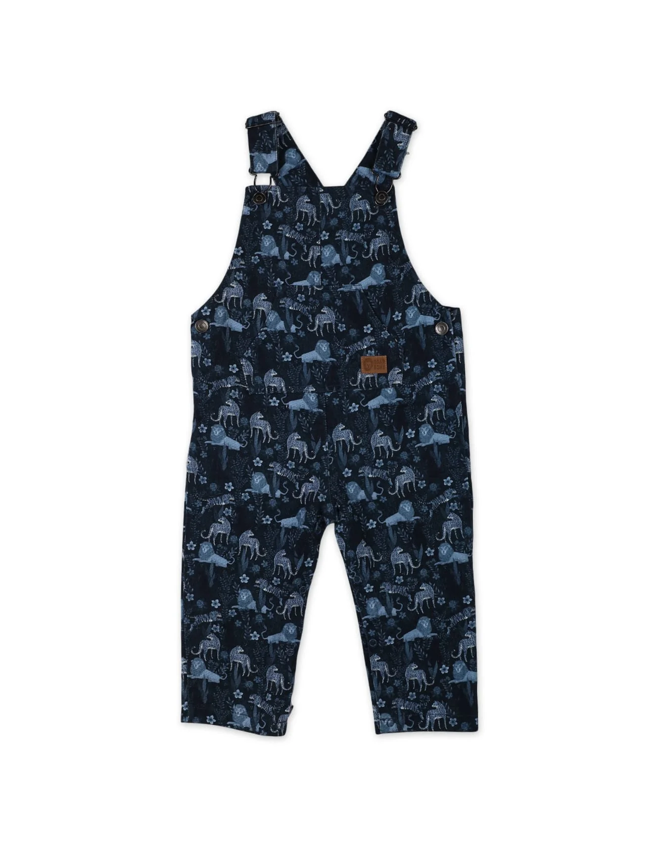 2 Pieces Winter Suit Sets Bambies Dungaree Animals Navy at Zubaidas - Image 3