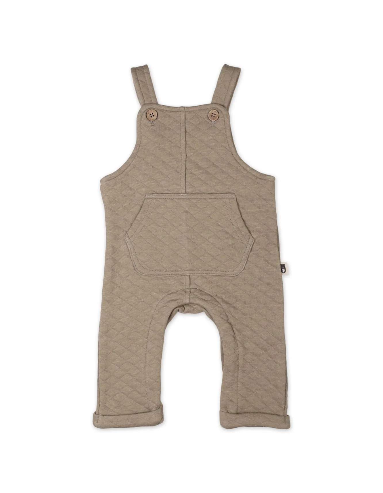 3 Pieces Toddlers Dungaree Winter Suit Sets Bambies Olive Green at Zubaidas - Image 2