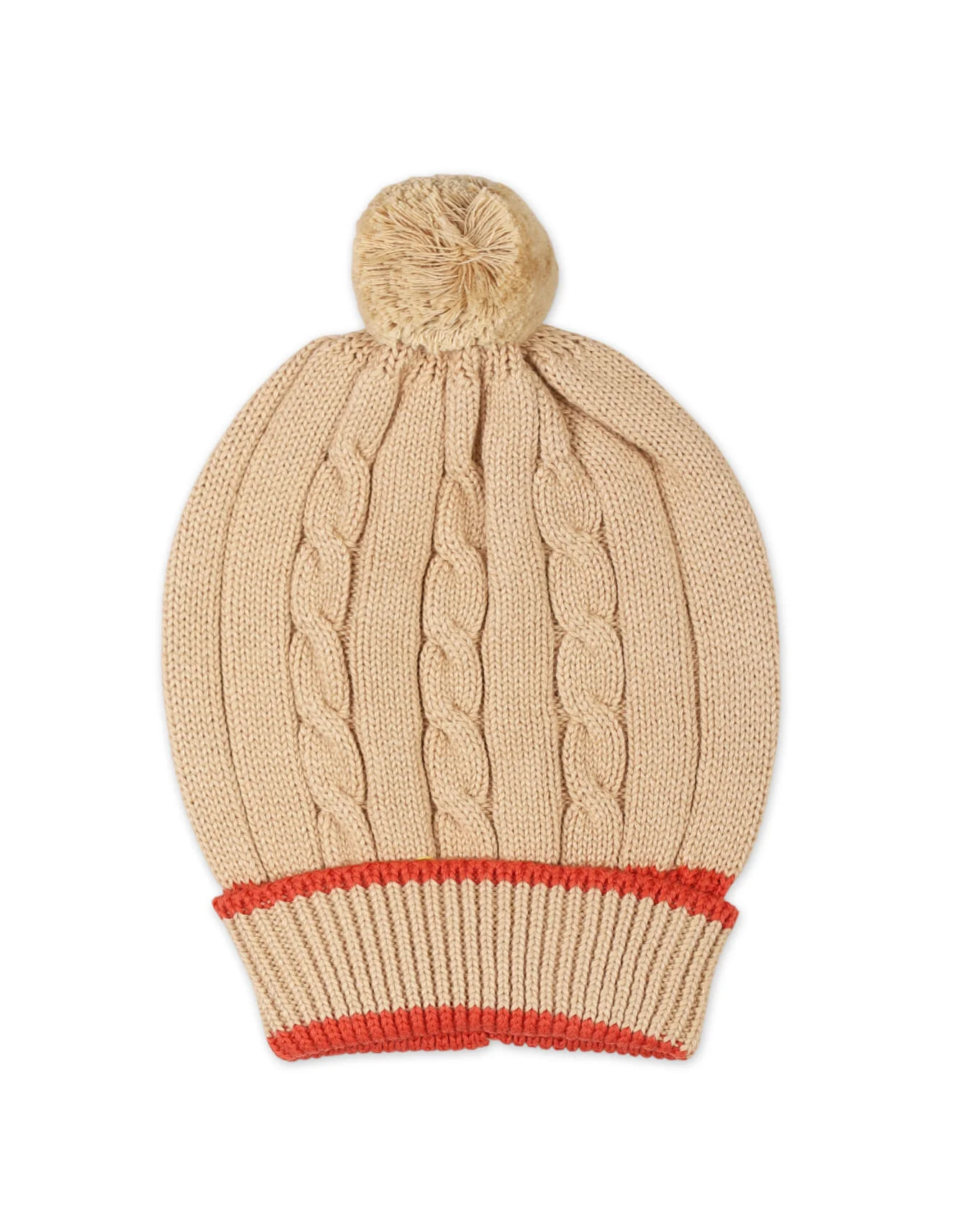3 Pieces Newborn Knitted Winter Fashion Bambies Beige at Zubaidas - Image 4