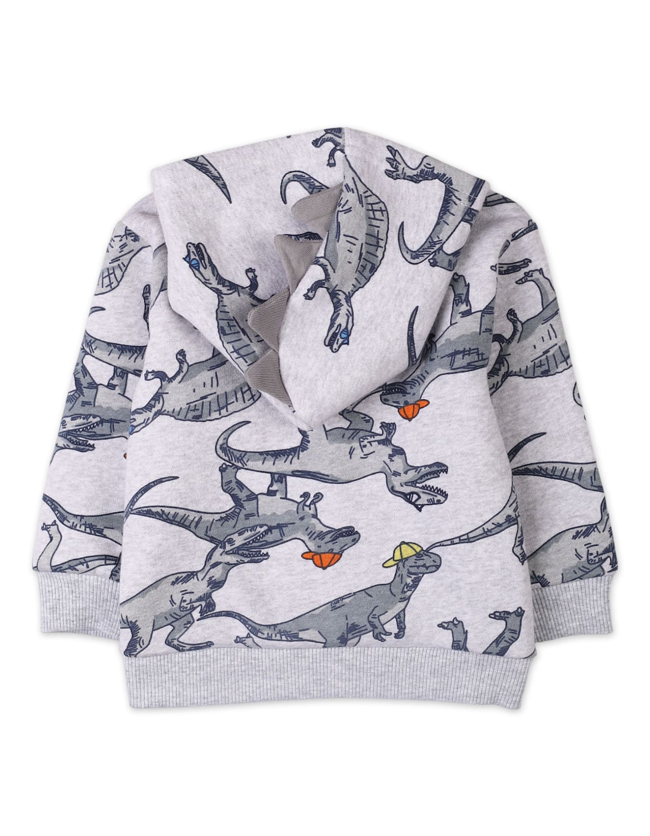3 Pieces Winter Suit Sets Bambies Dino Grey at Zubaidas - Image 6
