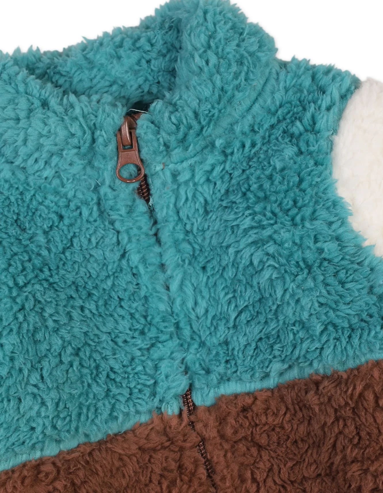 Baby 3 Pieces Winter Apparel Sets Bambies Beige and Brown at Zubaidas - Image 3