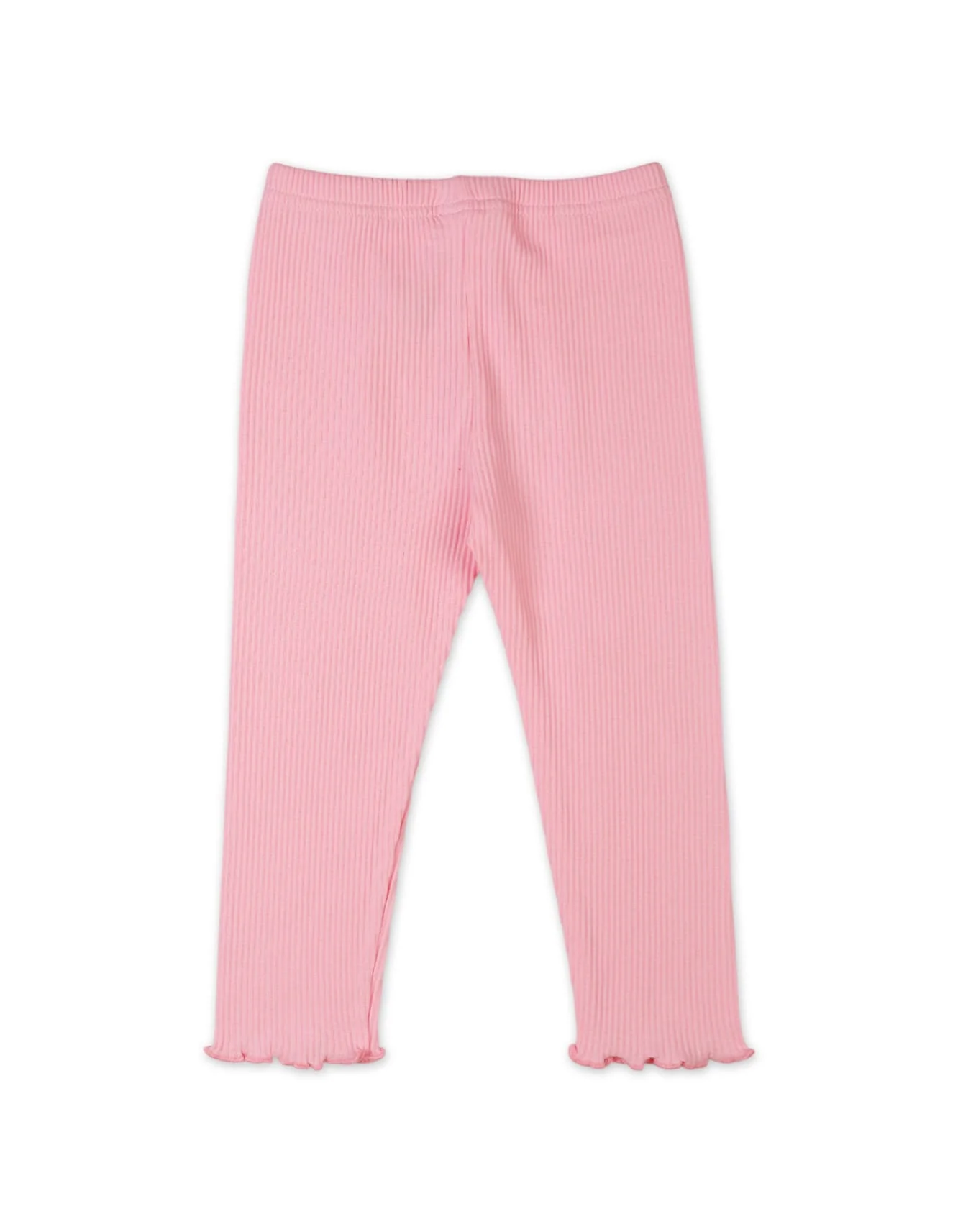 Baby and Toddler Girls Ribbed Bottom Wears Bambies Bow Pink at Zubaidas - Image 3
