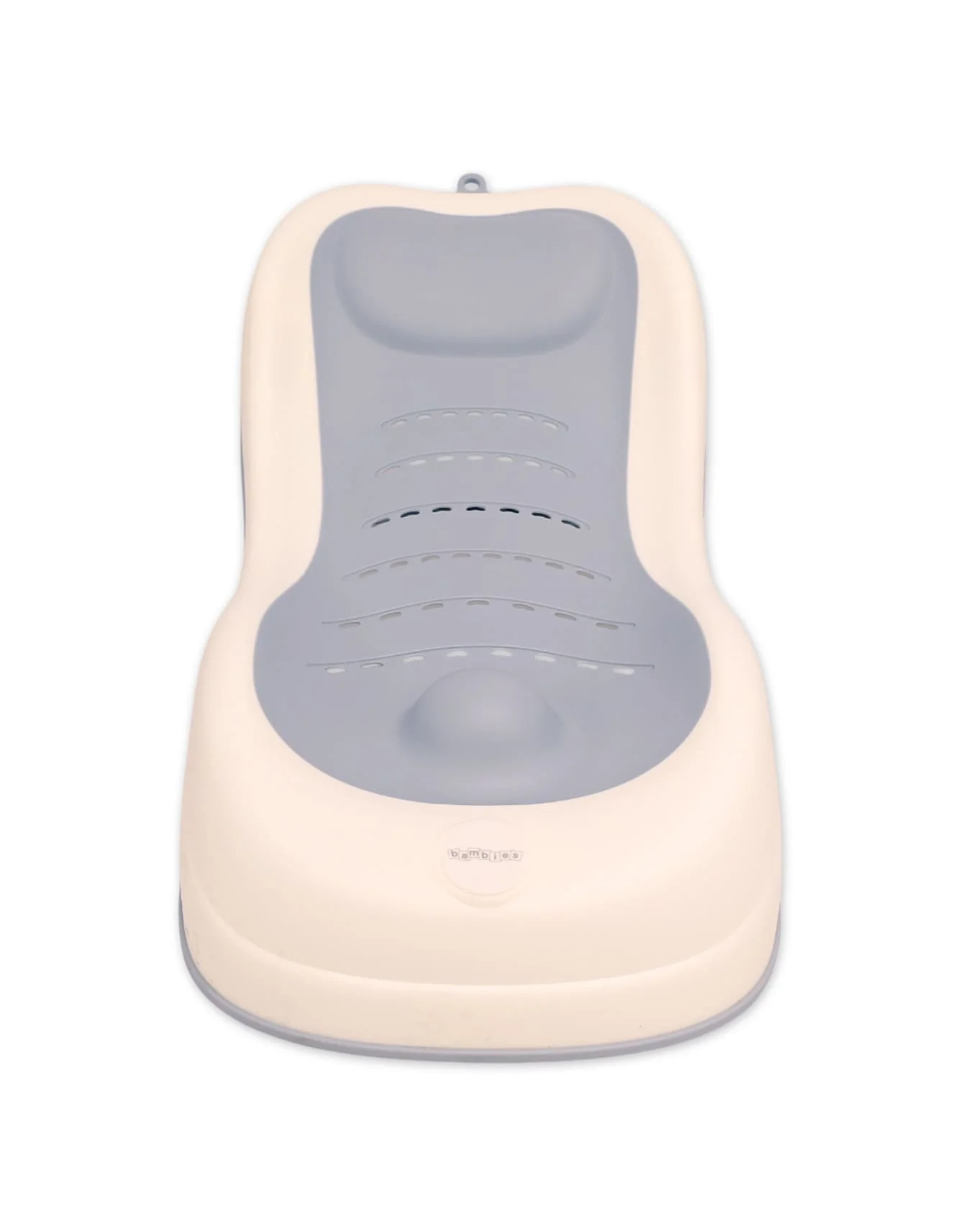 Baby Bath Seat Bambies BB-BC-006 Grey and Cream at Zubaidas - Image 3