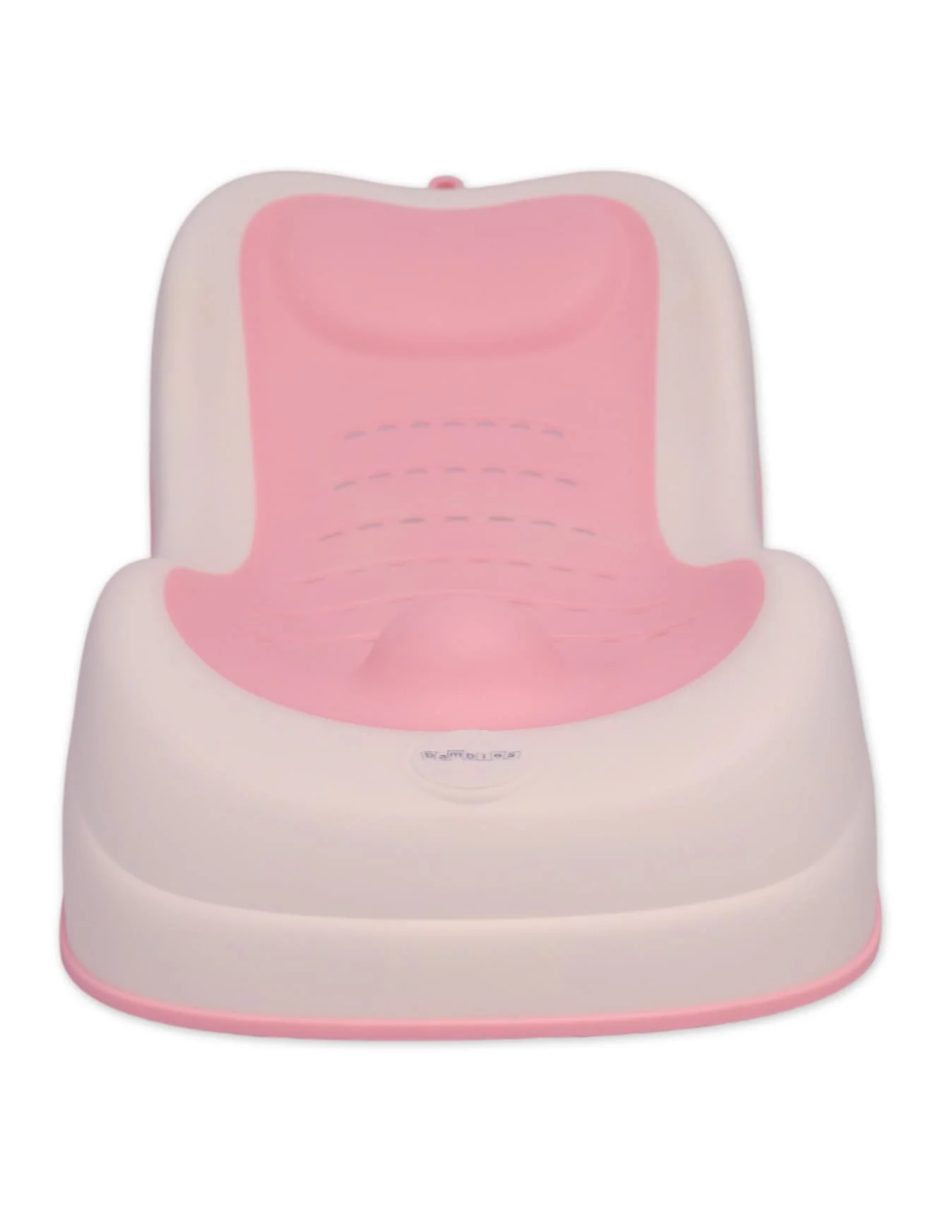 Baby Bath Seat Bambies BB-BC-006 Pink and Cream at Zubaidas - Image 3