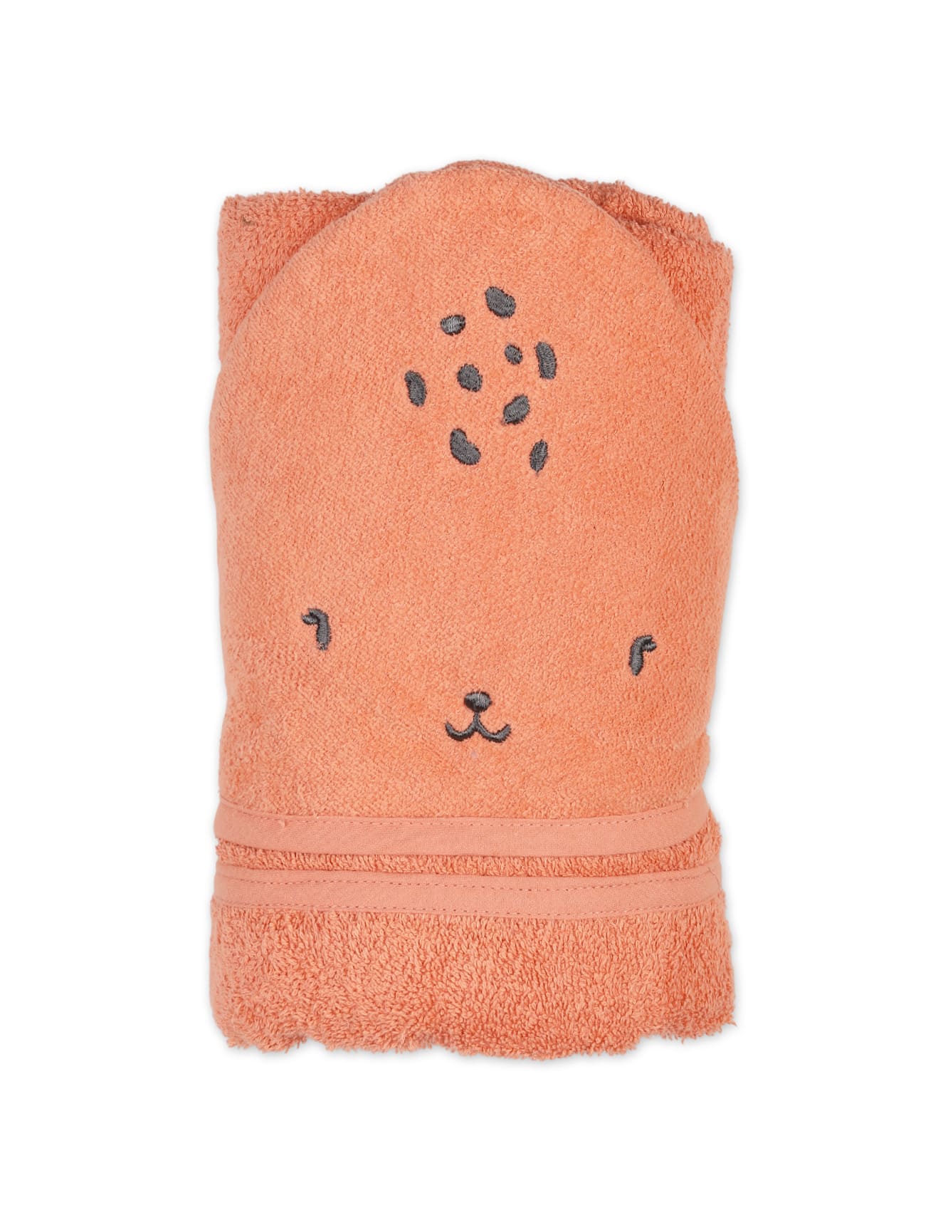 Baby Bath Towel Hooded Bambies Orange Large at Zubaidas - Image 2