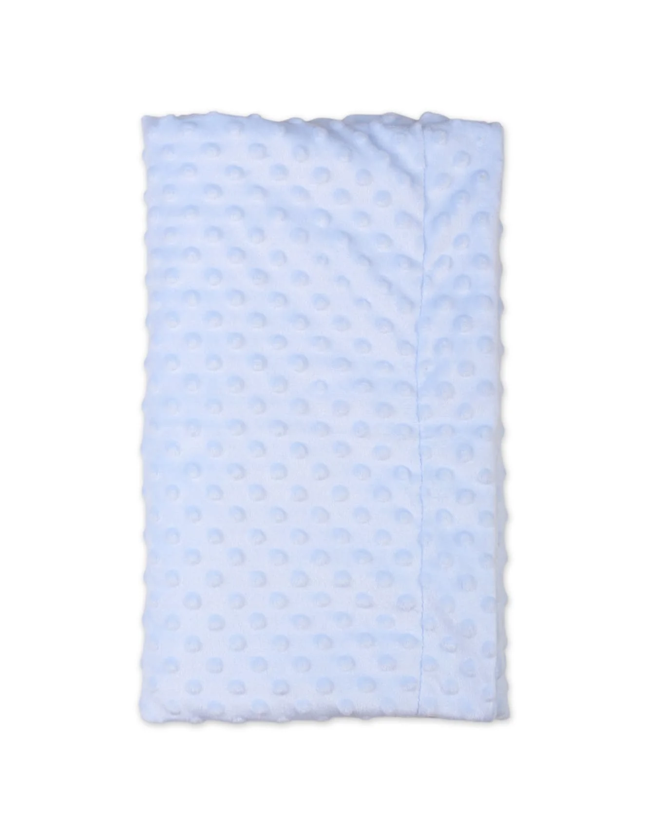 Baby Blanket Bambies Minky Dots Light Blue at Zubaidas - Image 4