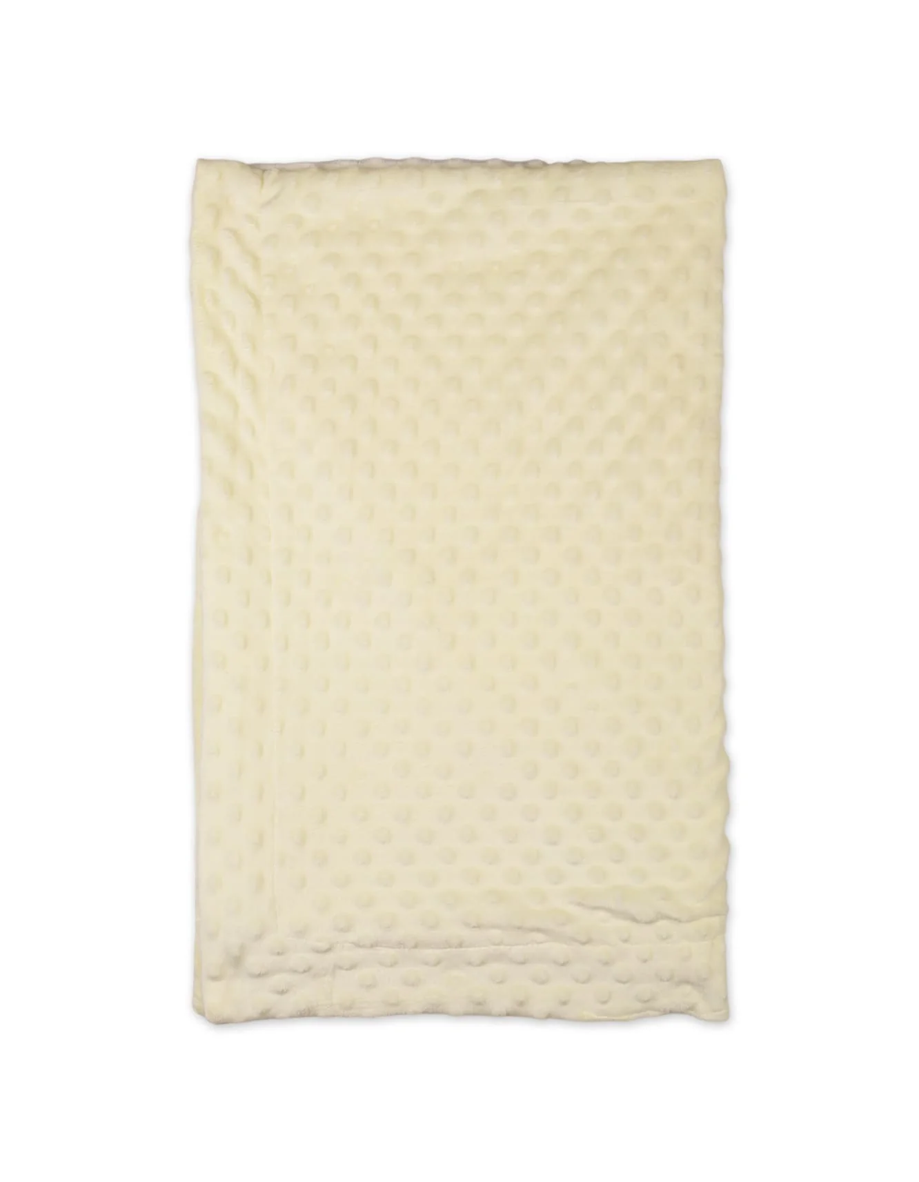 Baby Blankets Bambies Minky Dotted Cream at Zubaidas - Image 4