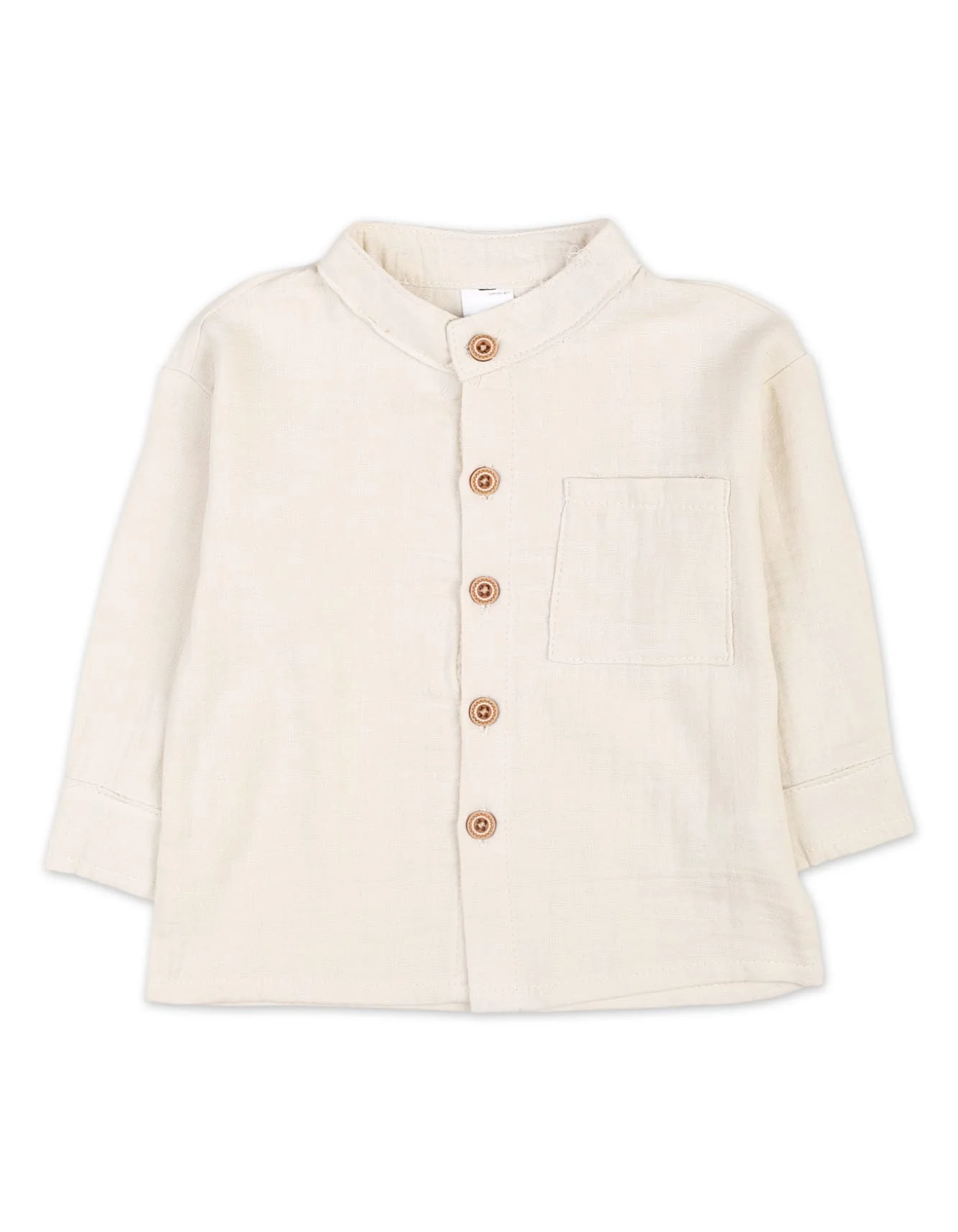 Baby Boys 2 Pieces Winter Suit Sets Bambies Cream and Olive Green at Zubaidas - Image 2