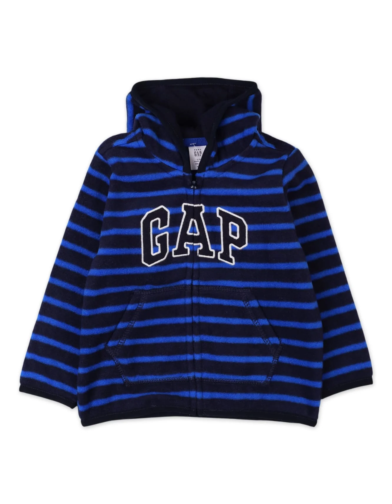 Baby Boys 2 Pieces Winter Tracksuit Striped Blue at Zubaidas - Image 2