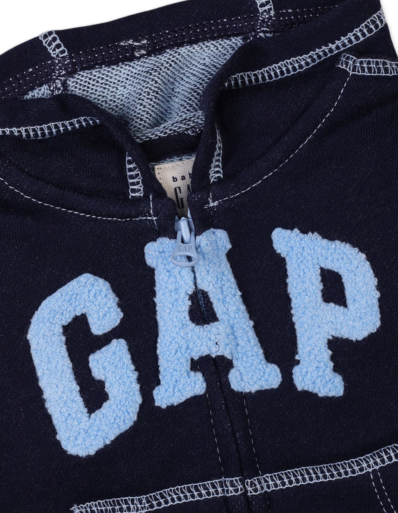 Baby Boys 2 Pieces Winter Tracksuits Navy Blue at Zubaidas - Image 4