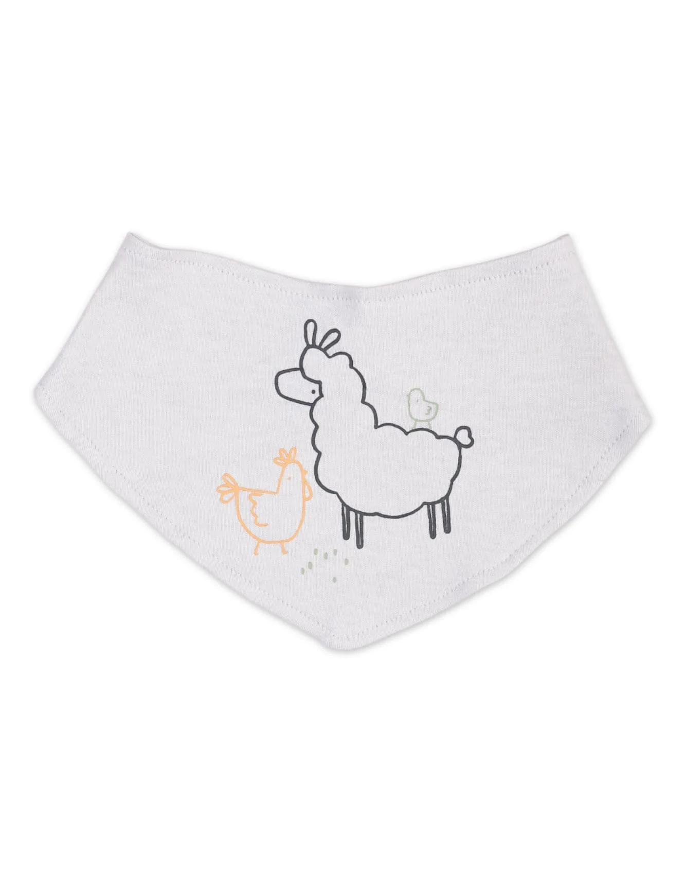 Baby Boys 3 Pieces Winter Suit Sets Bambies Farm Animals Light Grey at Zubaidas - Image 5