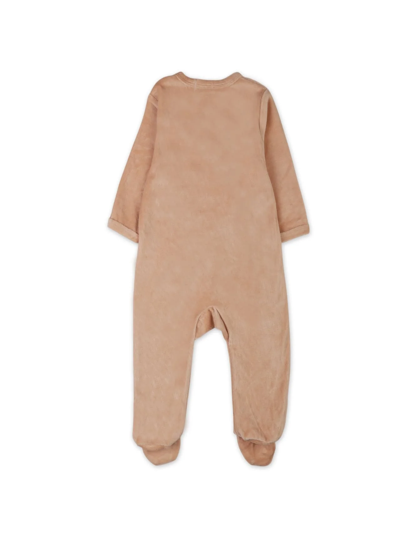 Baby Boys and Baby Girls Winter Rompers Bambies Bunny Footed Beige at Zubaidas - Image 3