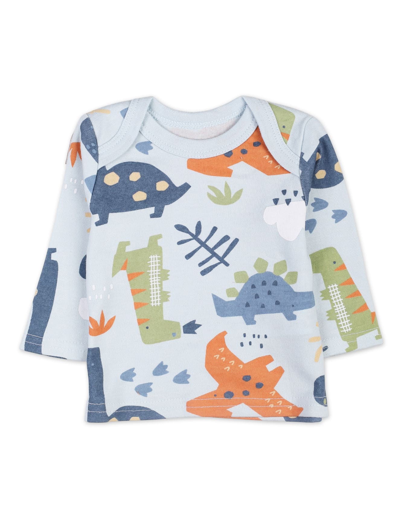 Baby Boys Dungaree Suit Sets Bambies Dinosaur Blue at Zubaidas - Image 2