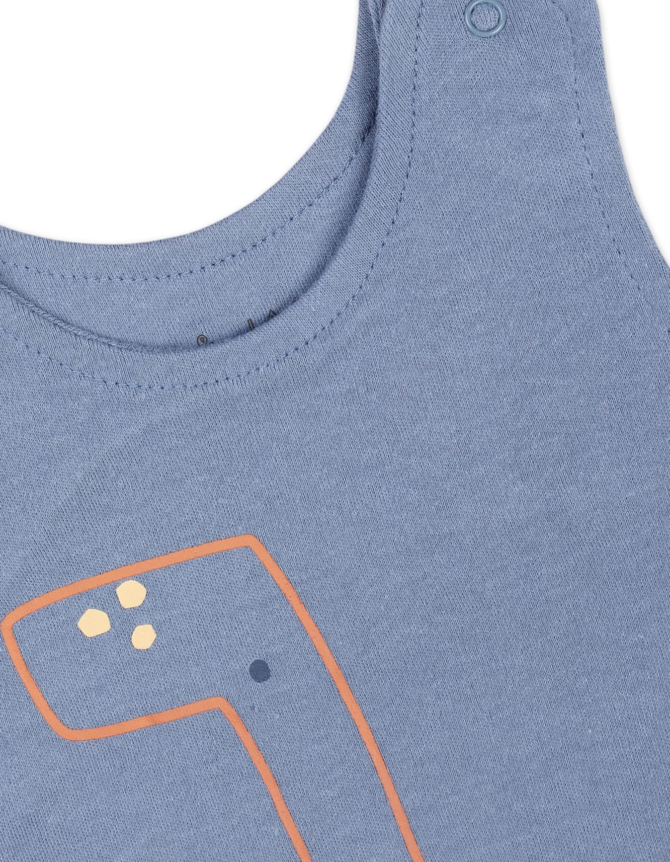 Baby Boys Dungaree Suit Sets Bambies Dinosaur Blue at Zubaidas - Image 4