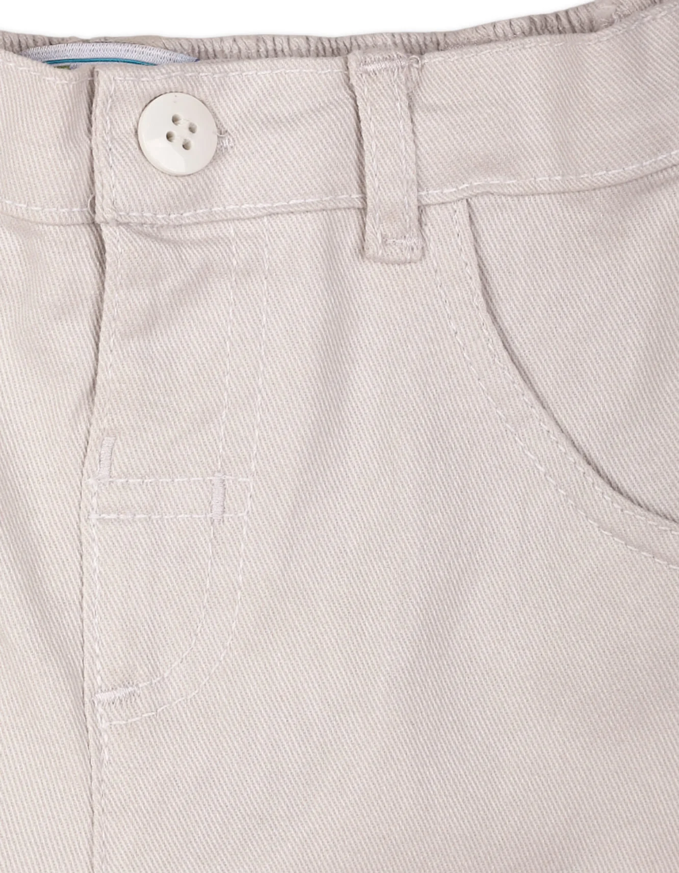 Baby Boys Pants Bambies Soft and Classic Light Grey at Zubaidas - Image 2