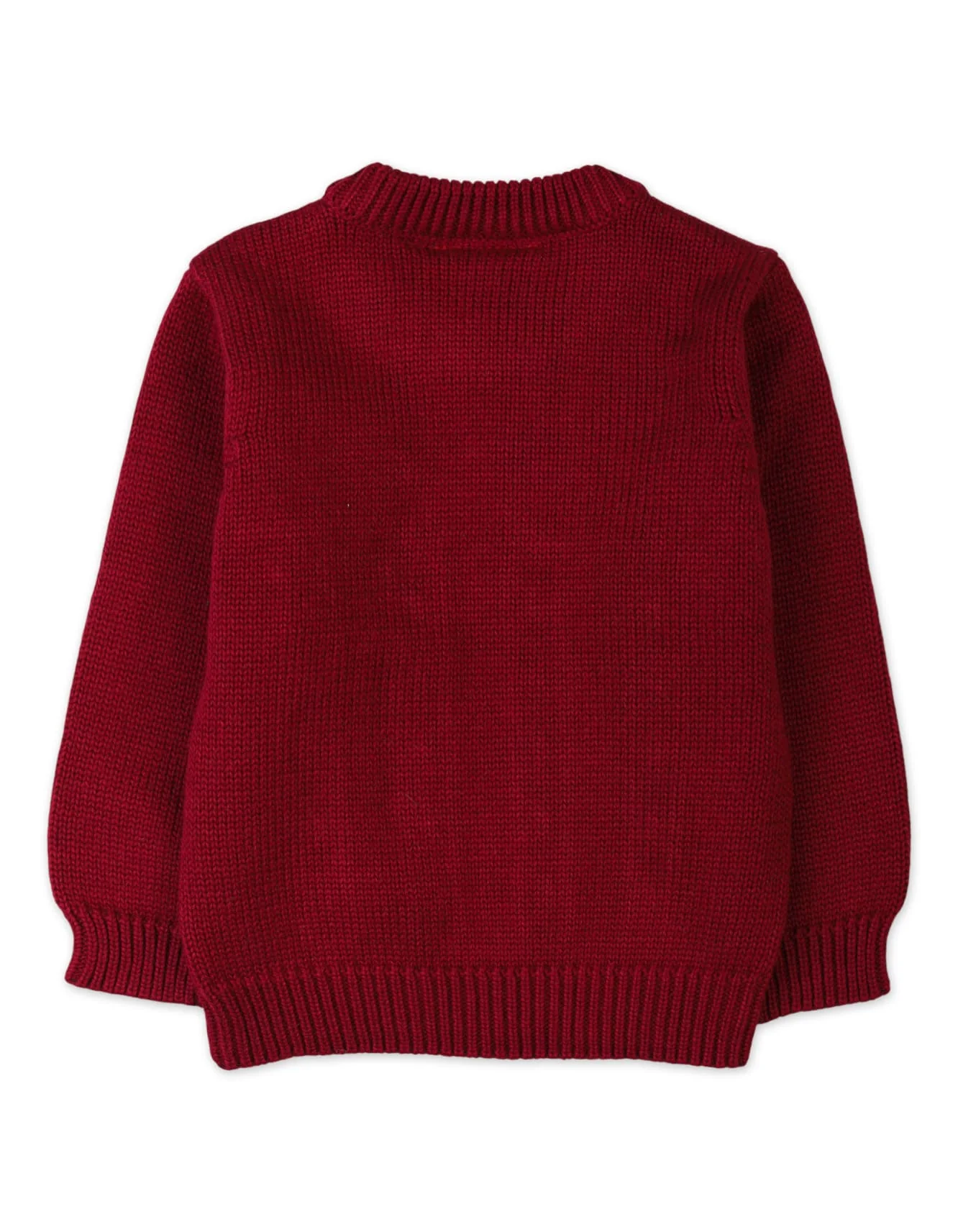 Baby Boys Winter Knitwears Bambies Cable Knit Red at Zubaidas - Image 3
