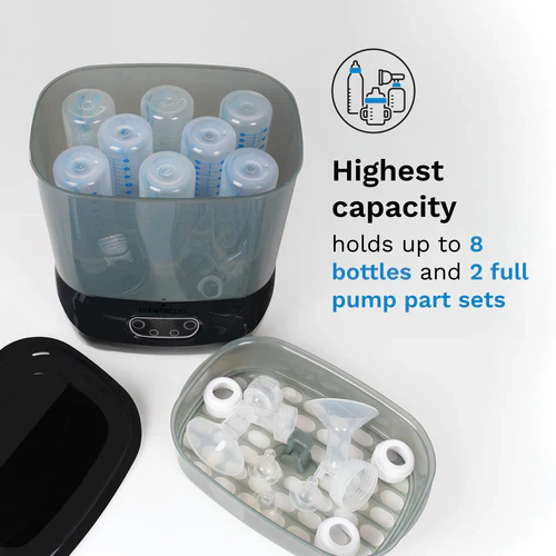 Baby Brezza One Step Baby Bottle Sterilizer and Dryer Advanced Premium Black BRZ0172 at Zubaidas 🏆 5 Global Awards - Image 3