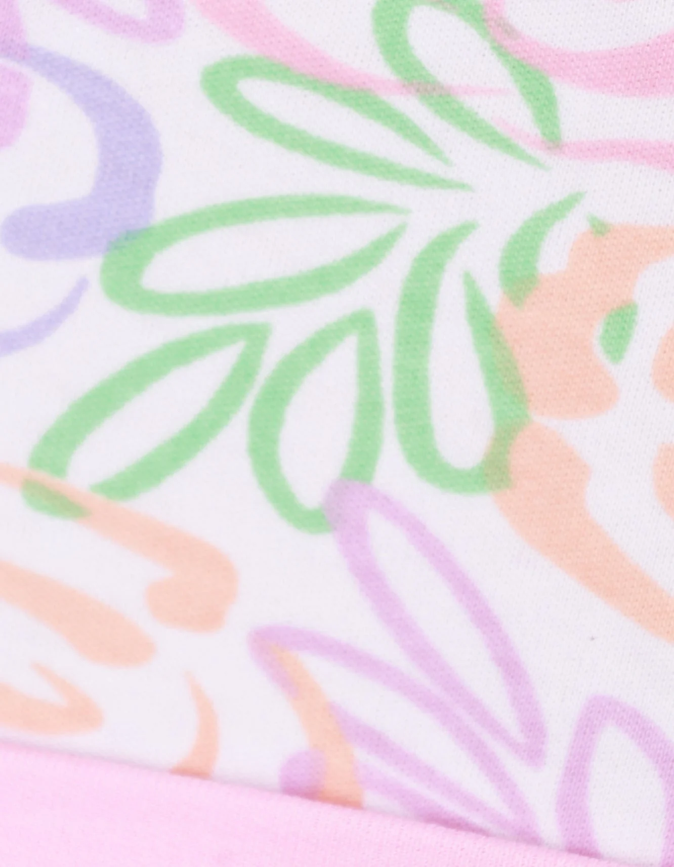 Baby Cap Floral Theme for Girls - Large - Image 2