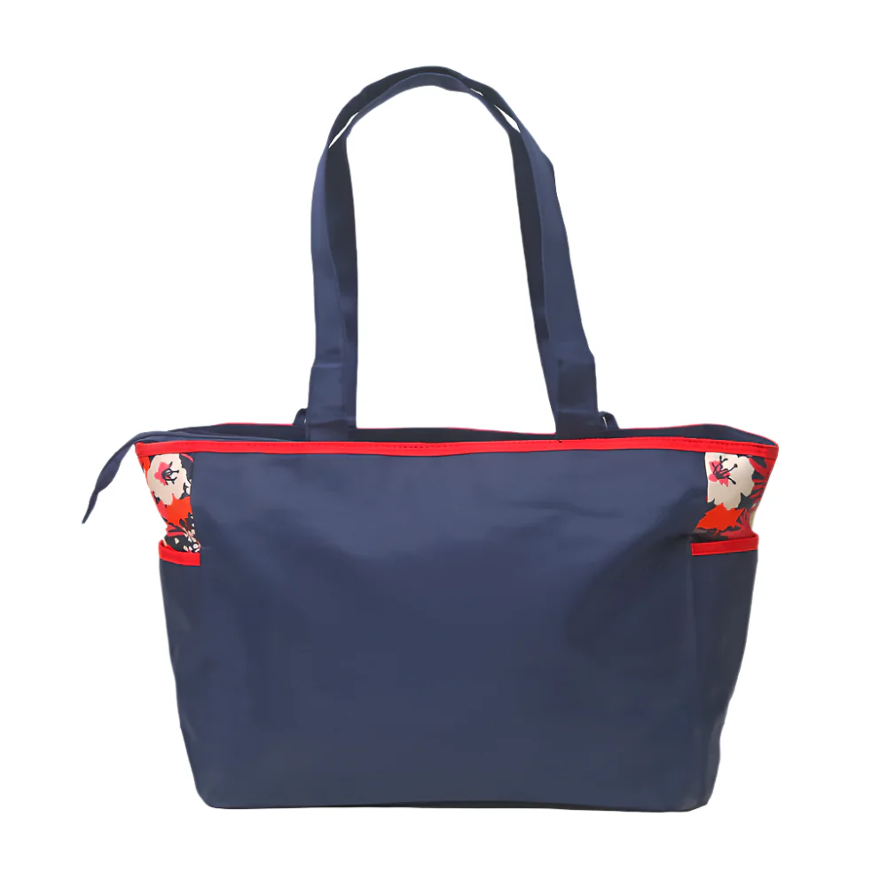 Baby Diaper Bag 5-Pieces Set Bambies Red Floral BB-MB-042 at Zubaidas - Image 2