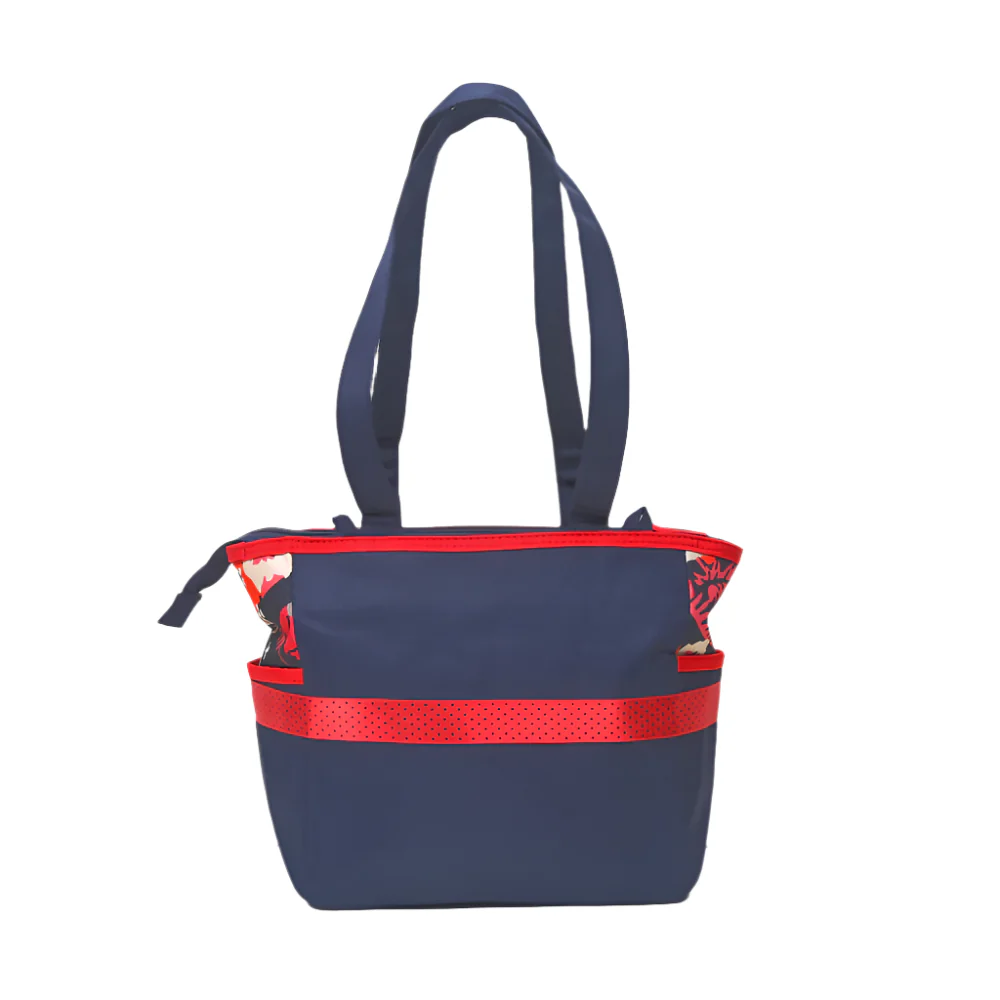 Baby Diaper Bag 5-Pieces Set Bambies Red Floral BB-MB-042 at Zubaidas - Image 3