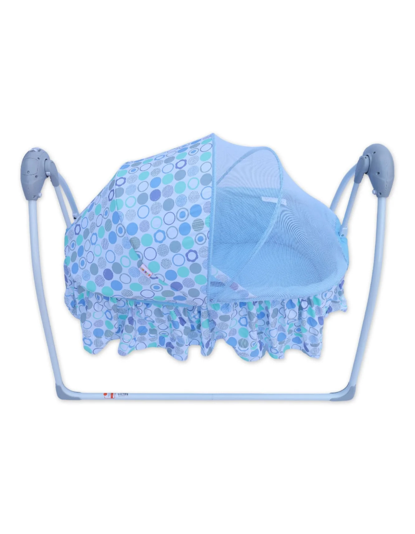 Baby Electric Foldable Bassinet Swings Bambies Blue BM-SW-011 at Zubaidas - Image 3