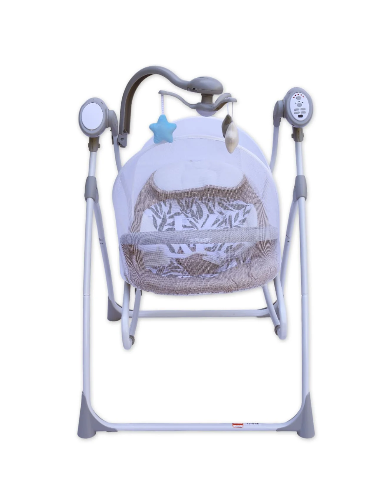 Baby Electric Foldable Swing and Rocker Bambies Beige BM-SW-008 at Zubaidas - Image 4