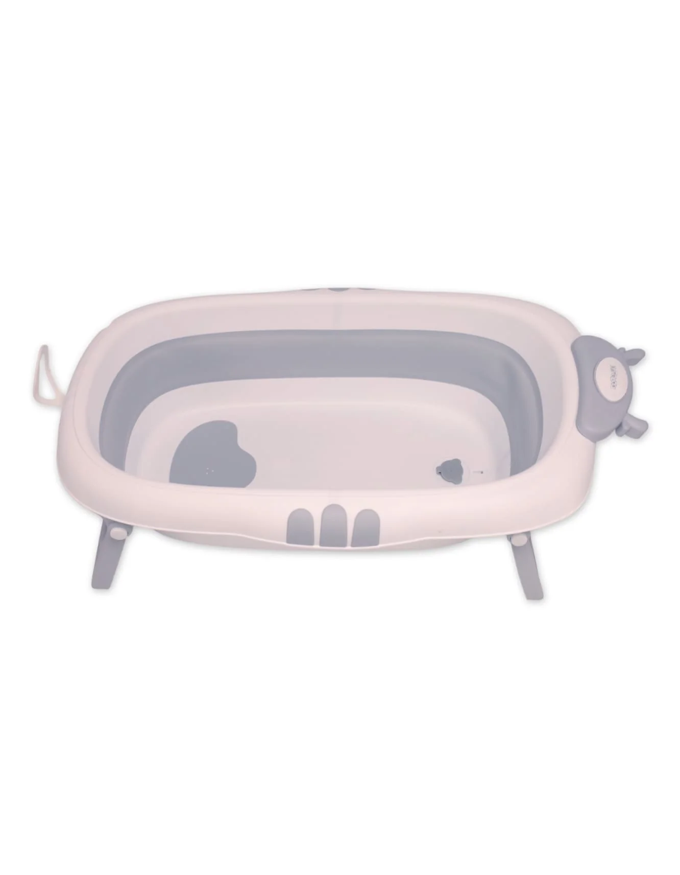 Baby Foldable Bath Tub Bambies Grey BB-BC-004 at Zubaidas - Image 3