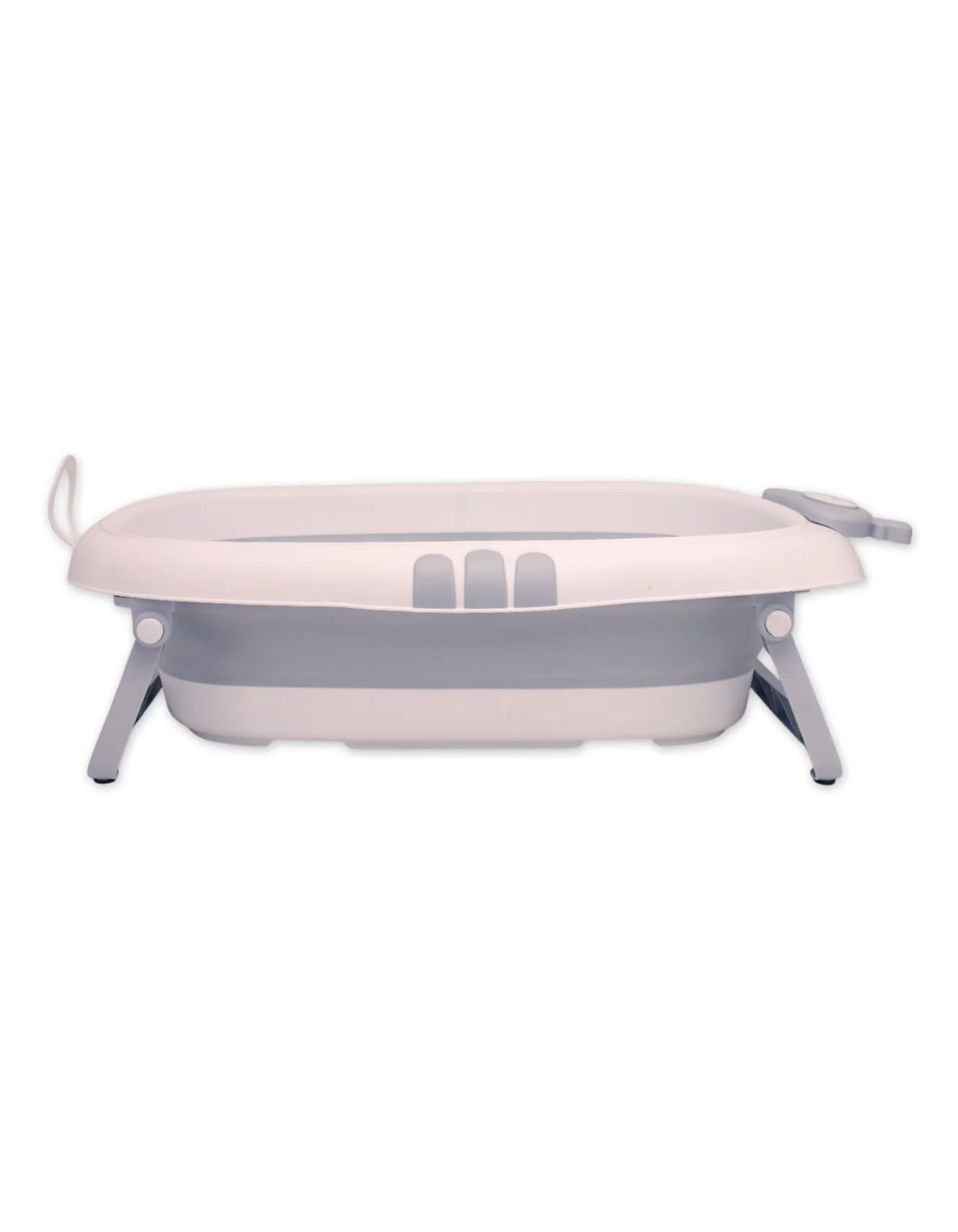 Baby Foldable Bath Tub Bambies Grey BB-BC-004 at Zubaidas - Image 4