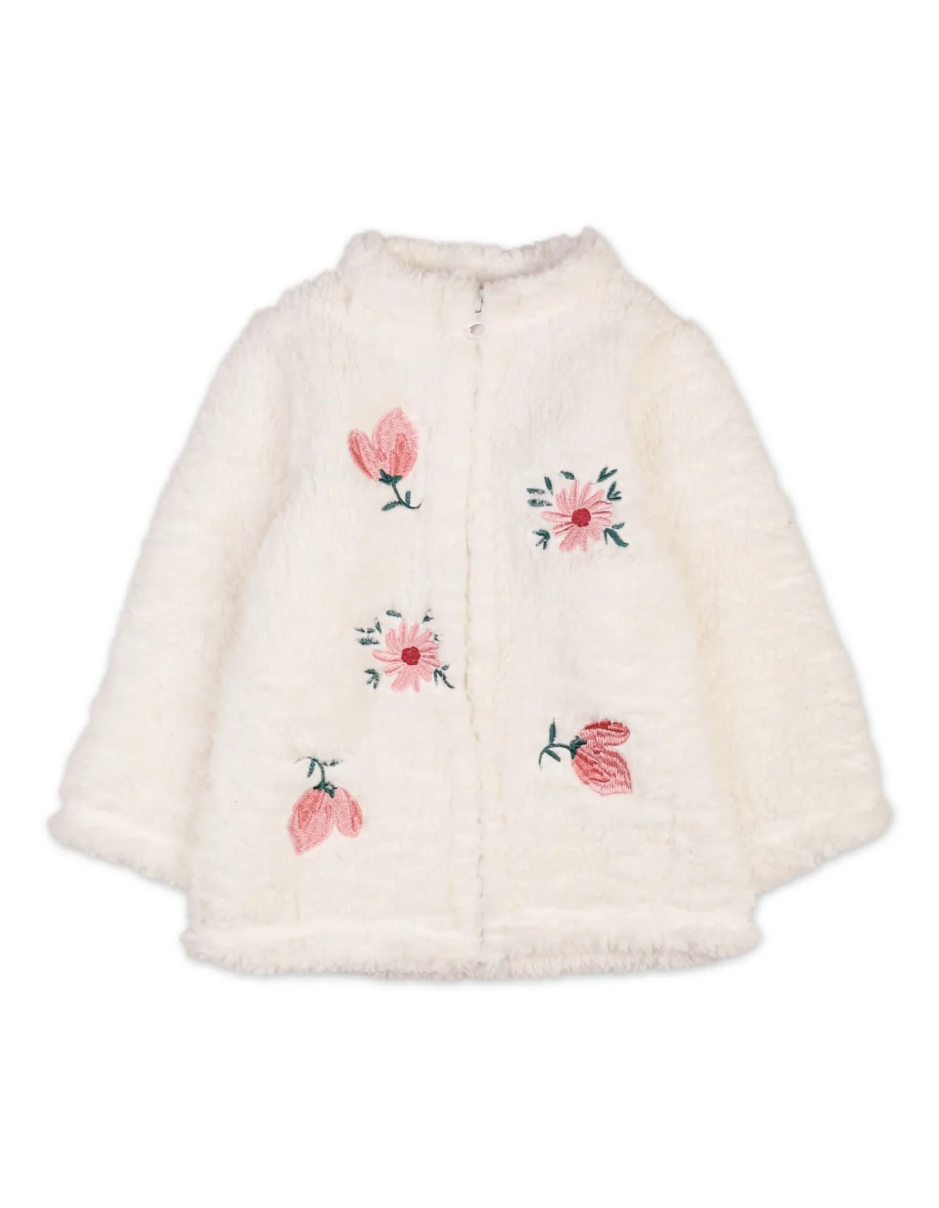 Baby Girls 2 Pieces Winter Layette Sets Bambies Floral Cream at Zubaidas - Image 2