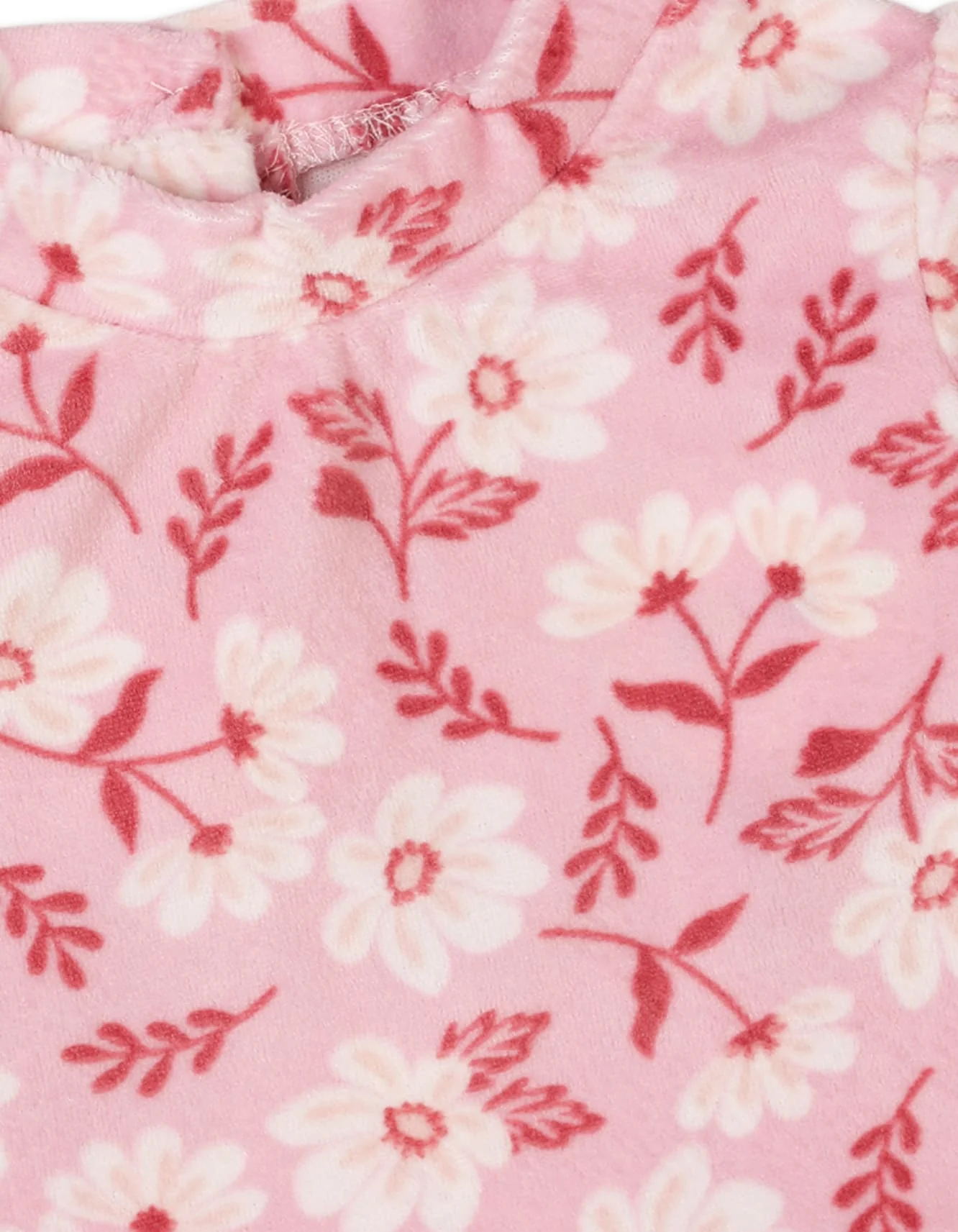 Baby Girls 2 Pieces Winter Outfits Bambies Floral Pink and Black at Zubaidas - Image 3