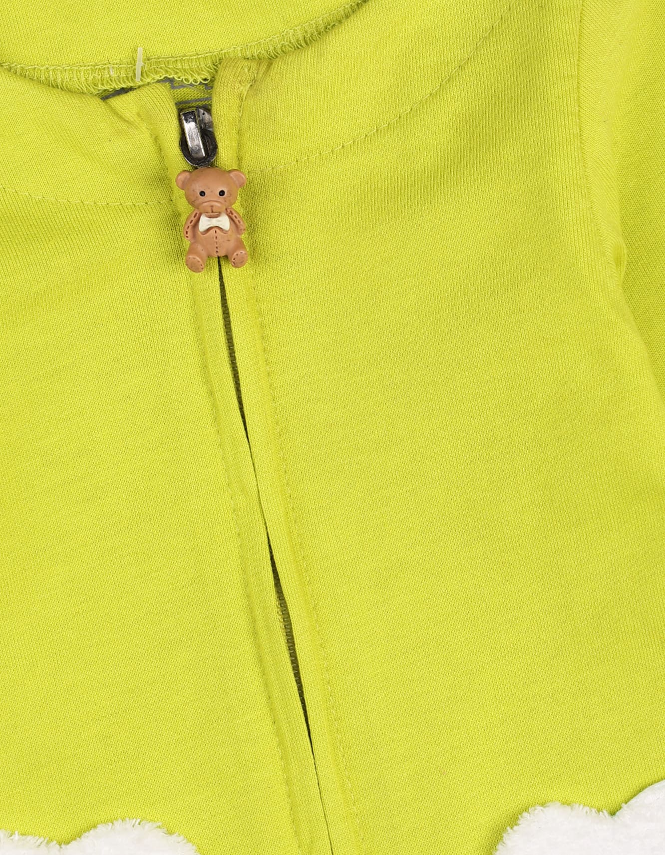 Baby Girls 2 Pieces Winter Suit Bambies Hearts Lime Green at Zubaidas - Image 4