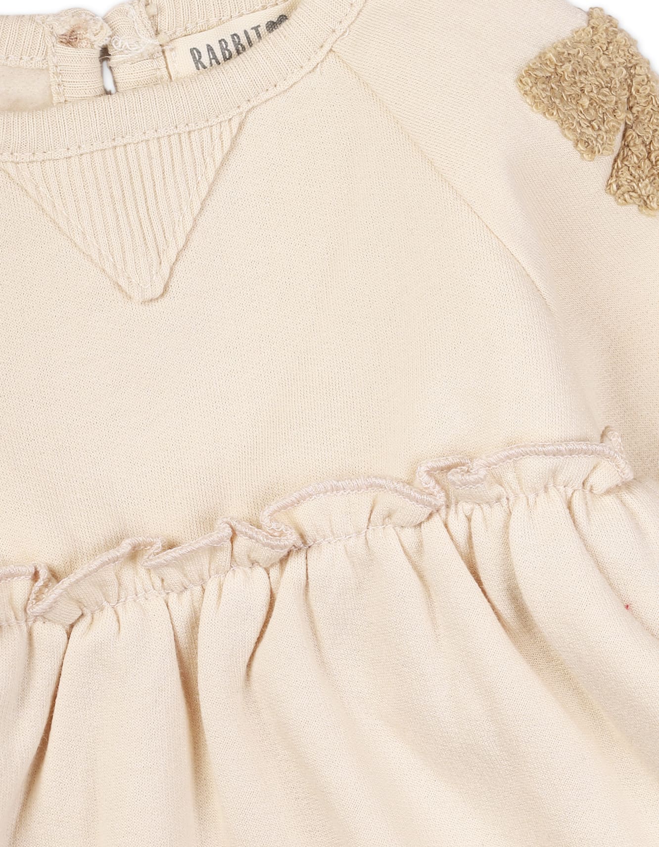 Baby Girls 2 Pieces Winter Suit Sets Bambies Cream and Camel at Zubaidas - Image 4