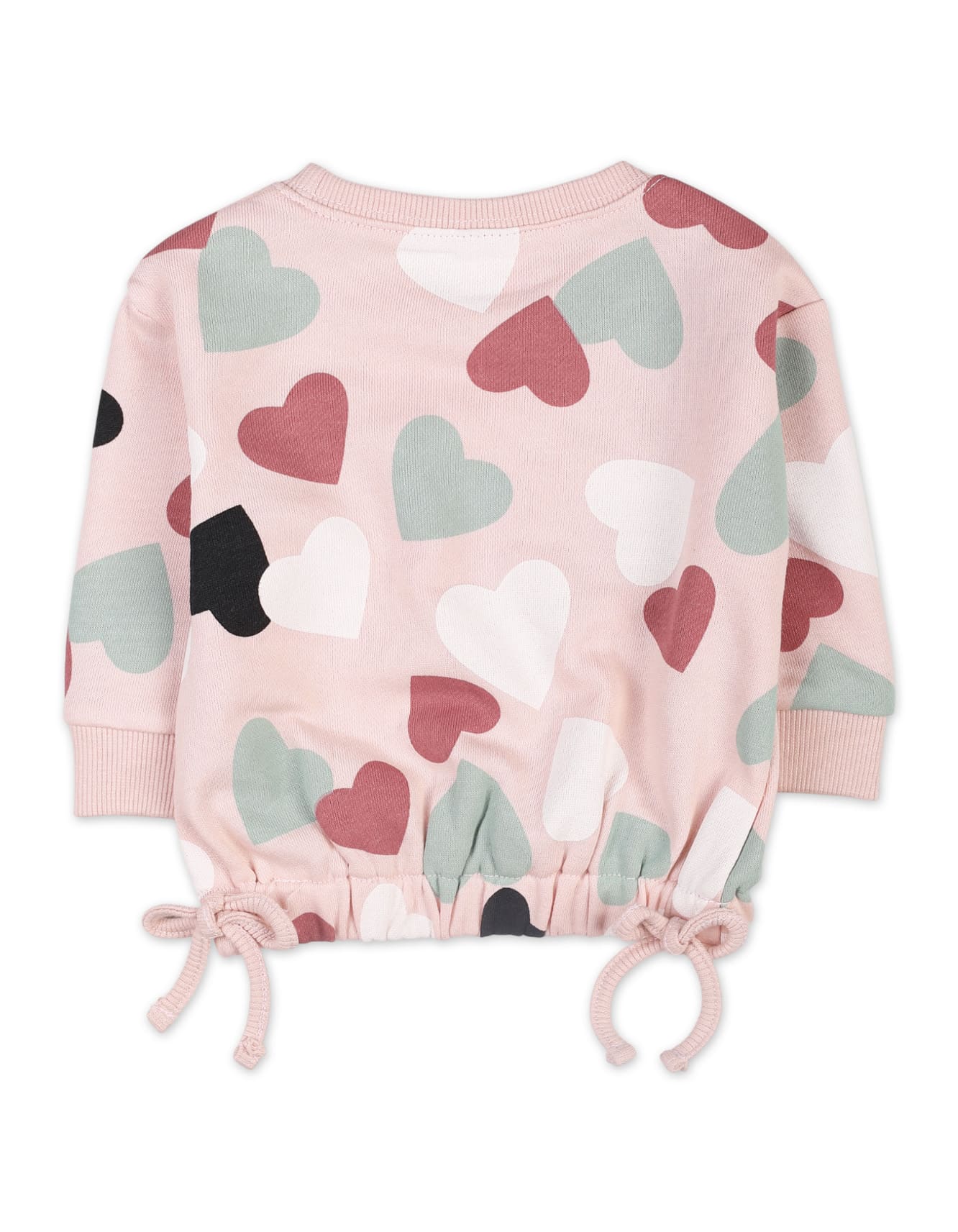 Baby Girls 2 Pieces Winter Suit Sets Bambies Heart Pink and Mint Green at Zubaidas - Image 4