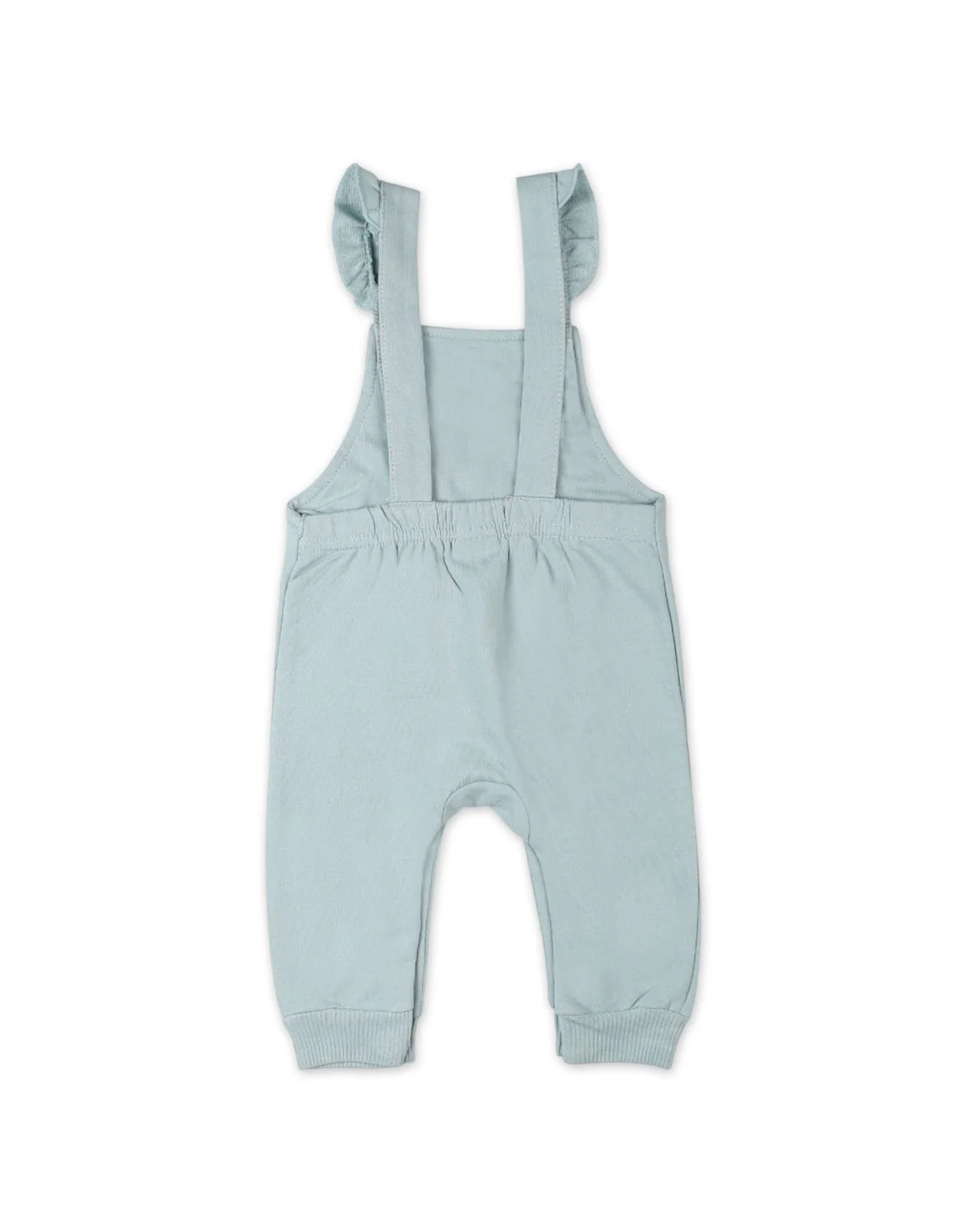 Baby Girls 3 Pieces Dungaree Winter Suit Sets Bambies Beige and Mint at Zubaidas - Image 5