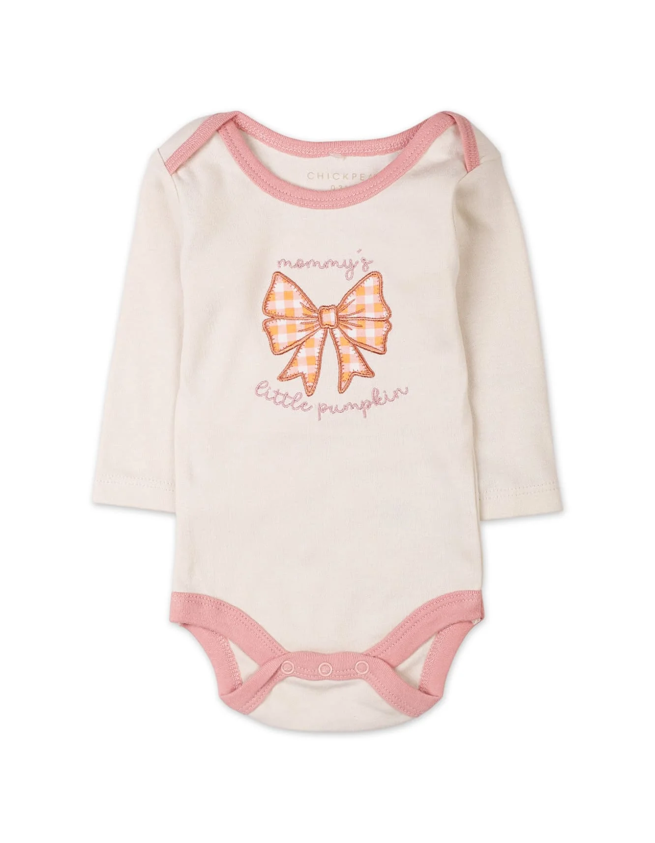 Baby Girls 3 Pieces Winter Suit Sets Bambies Cream and Pink at Zubaidas - Image 2
