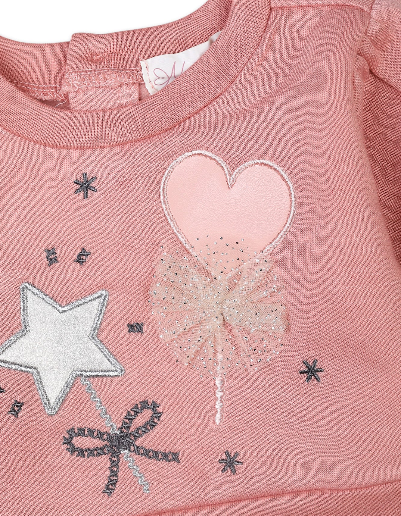 Baby Girls 3 Pieces Winter Suit Sets Bambies Pink and Beige at Zubaidas - Image 5