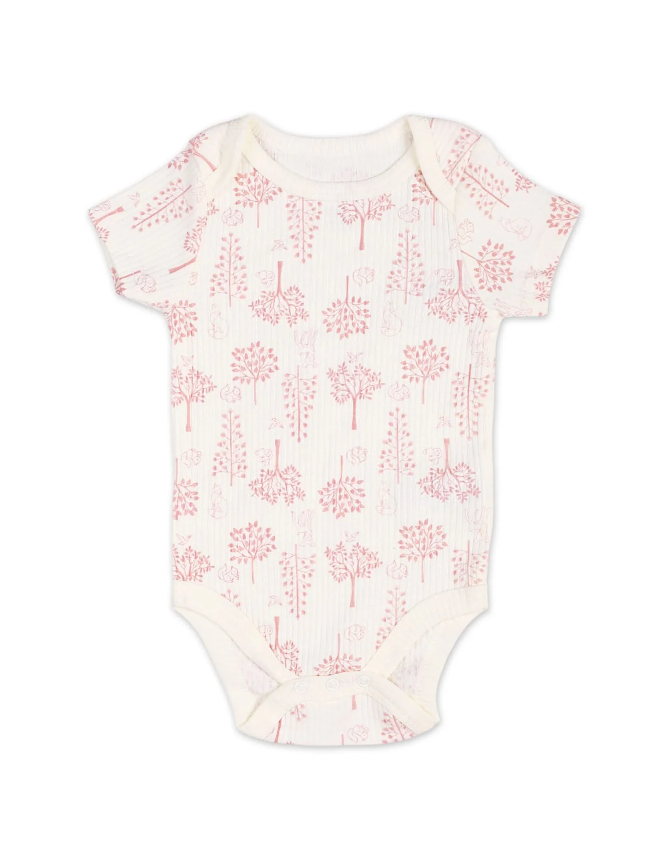 Baby Girls 5 Pieces Winter Suit Sets Bambies Pink and Off White at Zubaidas - Image 4