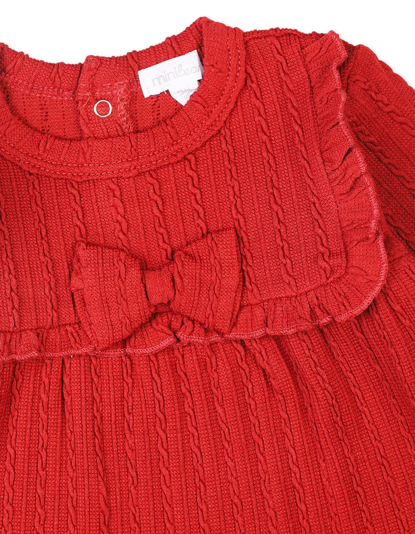 Baby Girls and Girls 3 Pieces Winter Clothes Sets Bambies Red at Zubaidas - Image 3