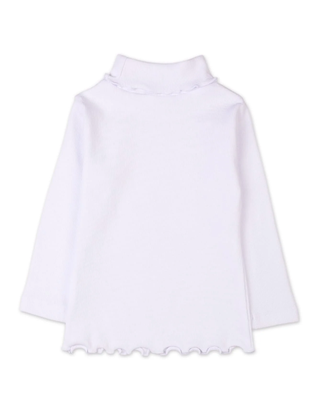 Baby Girls and Girls High Neck with Bow Bambies White at Zubaidas - Image 3