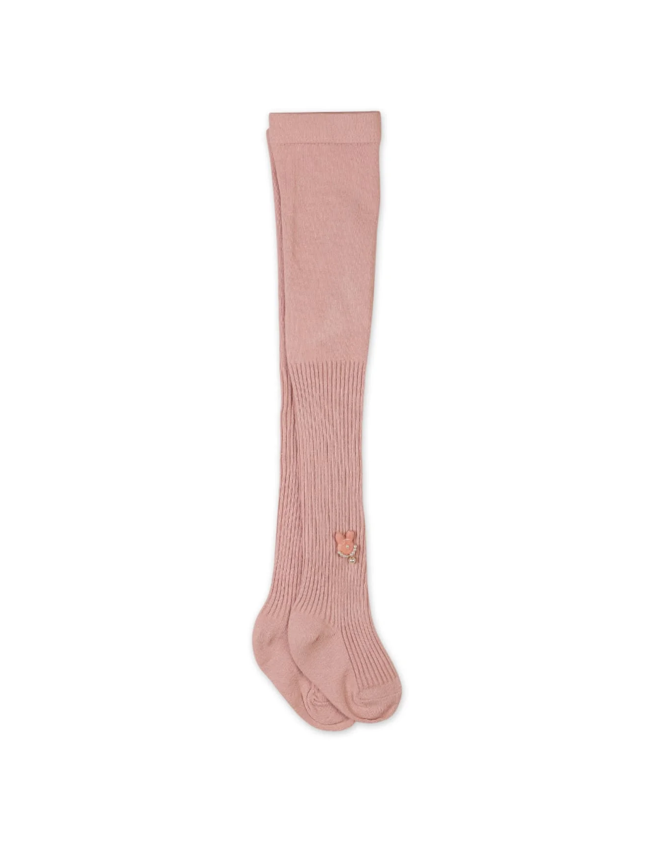 Baby Girls and Girls Leggings Bambies Bunny Applique Pink at Zubaidas