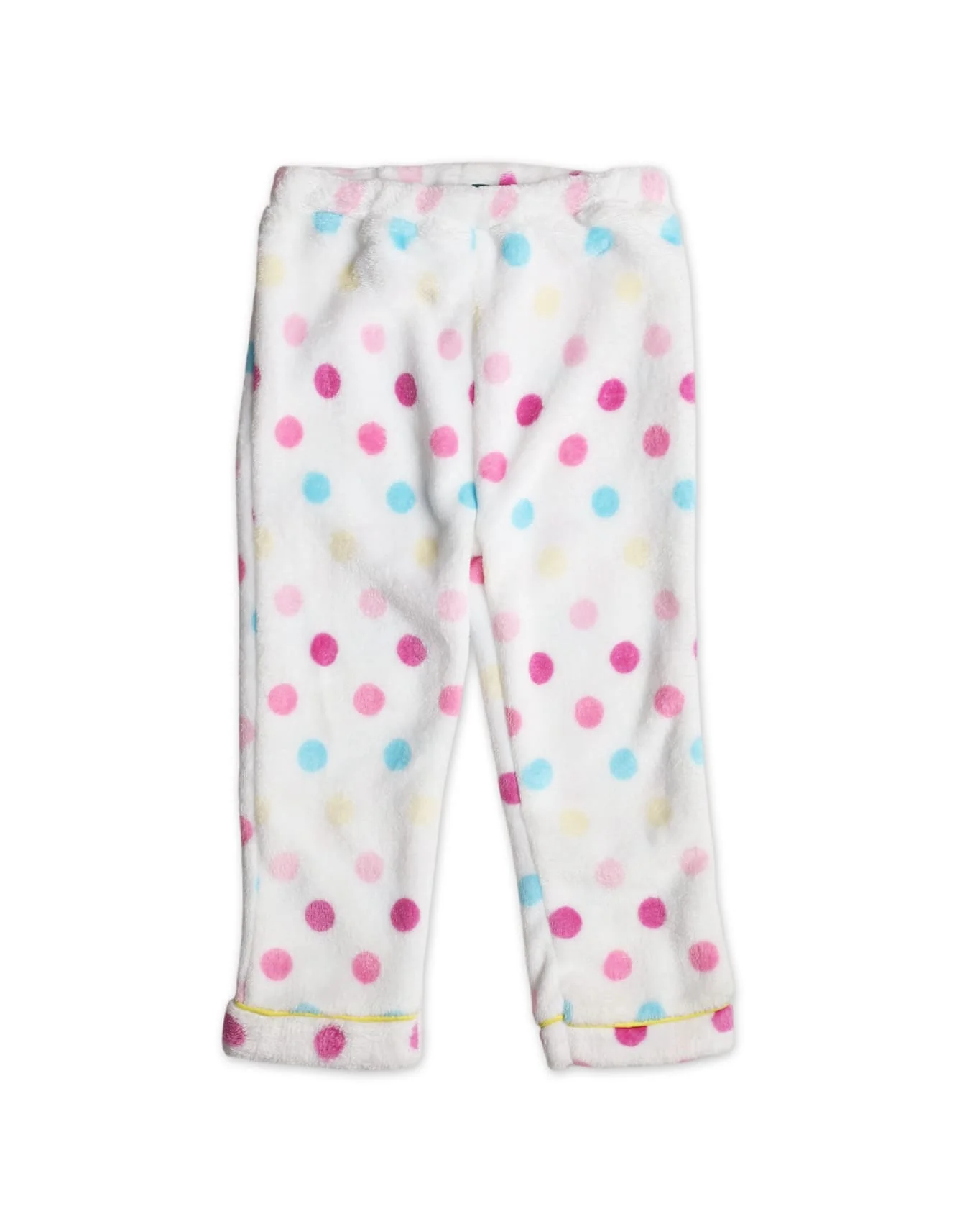 Baby Girls and Girls Winter Night Suits Bambies Multi Color Dots at Zubaidas - Image 3