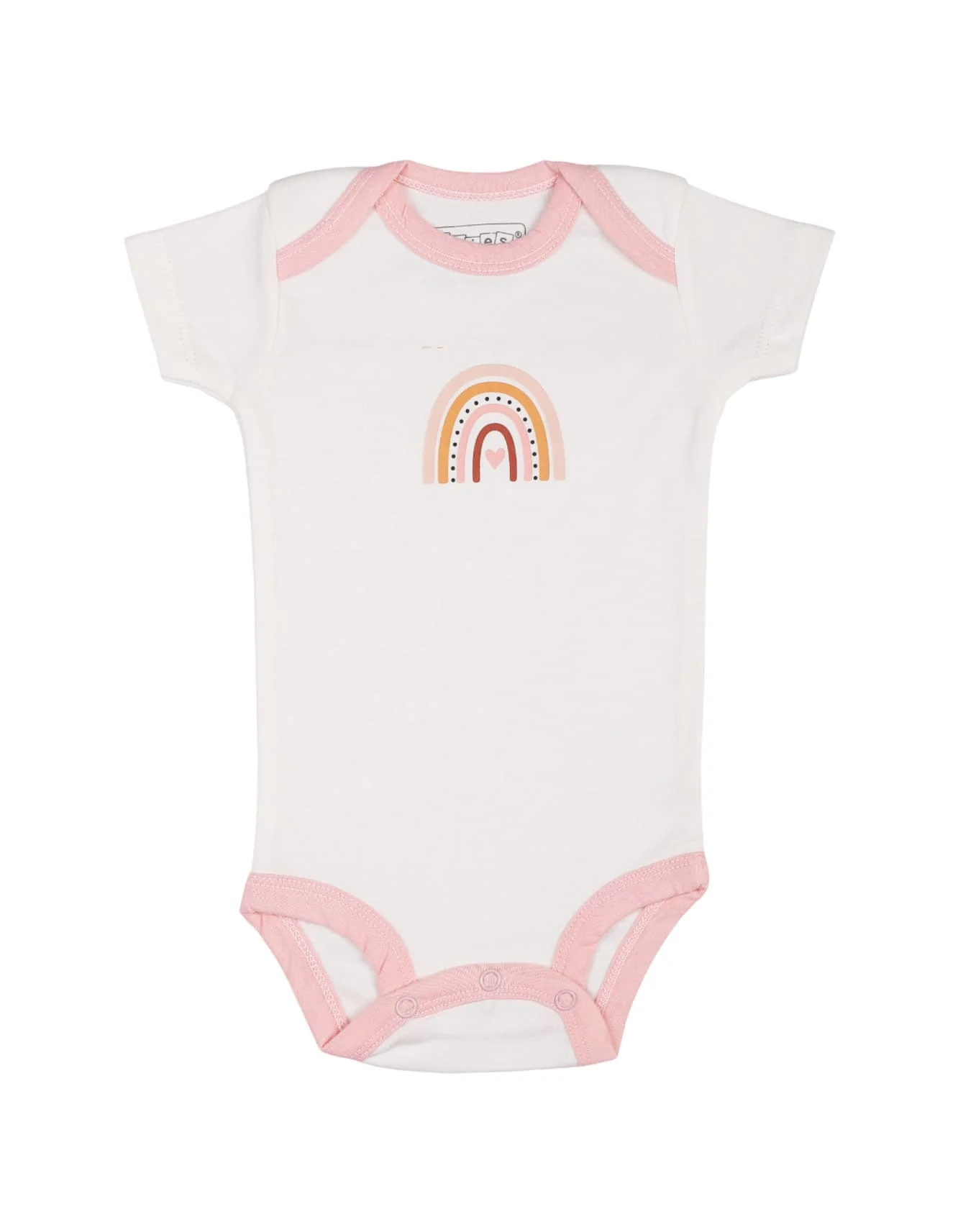 Baby Girls Body Suits Pack of 3 Bambies Rainbow at Zubaidas - Image 3