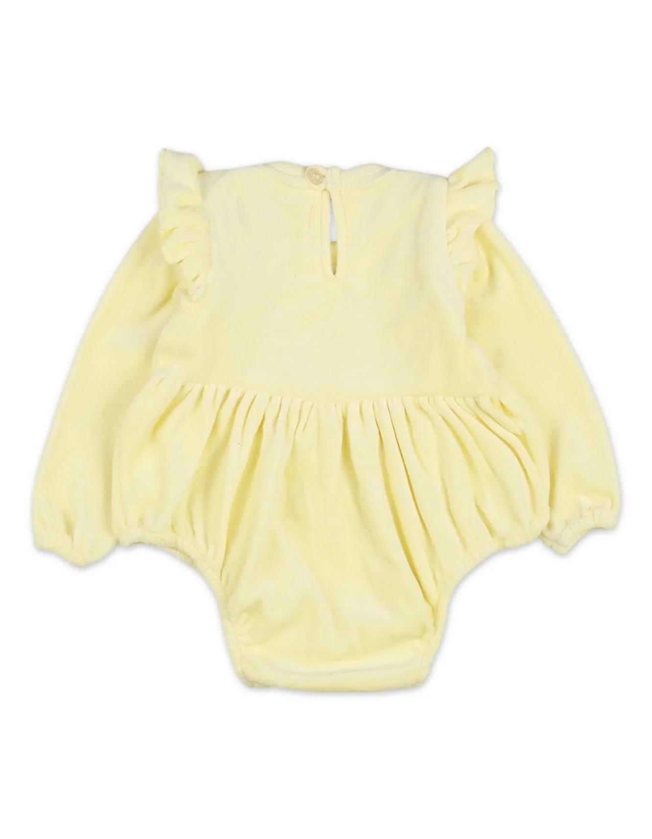 Baby Girls Bodysuits Bambies Frill Yellow at Zubaidas - Image 3