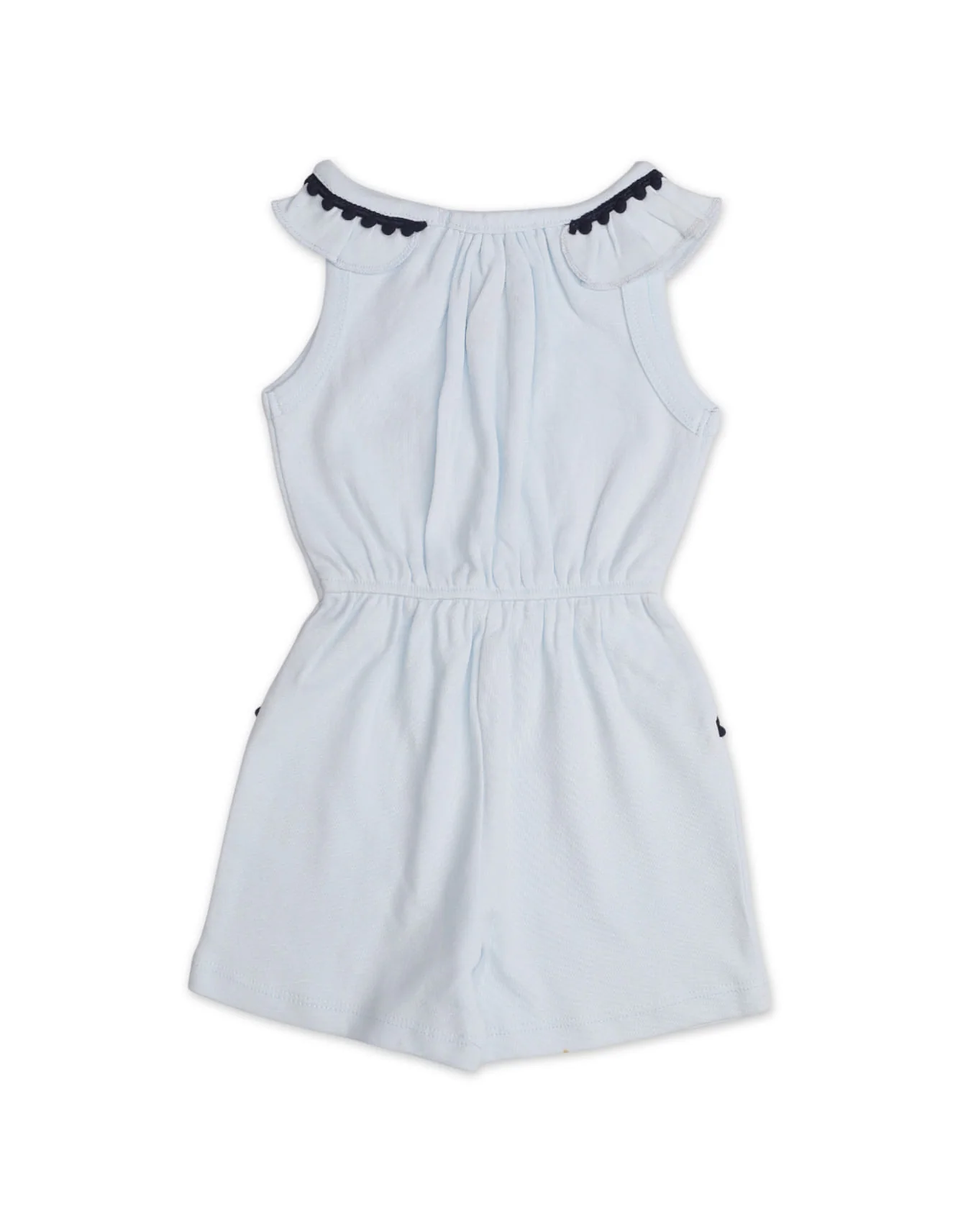 Baby Girls Jumpsuits Bambies® Sky Blue Sleeveless at Zubaidas Official™ Pakistan - Image 3