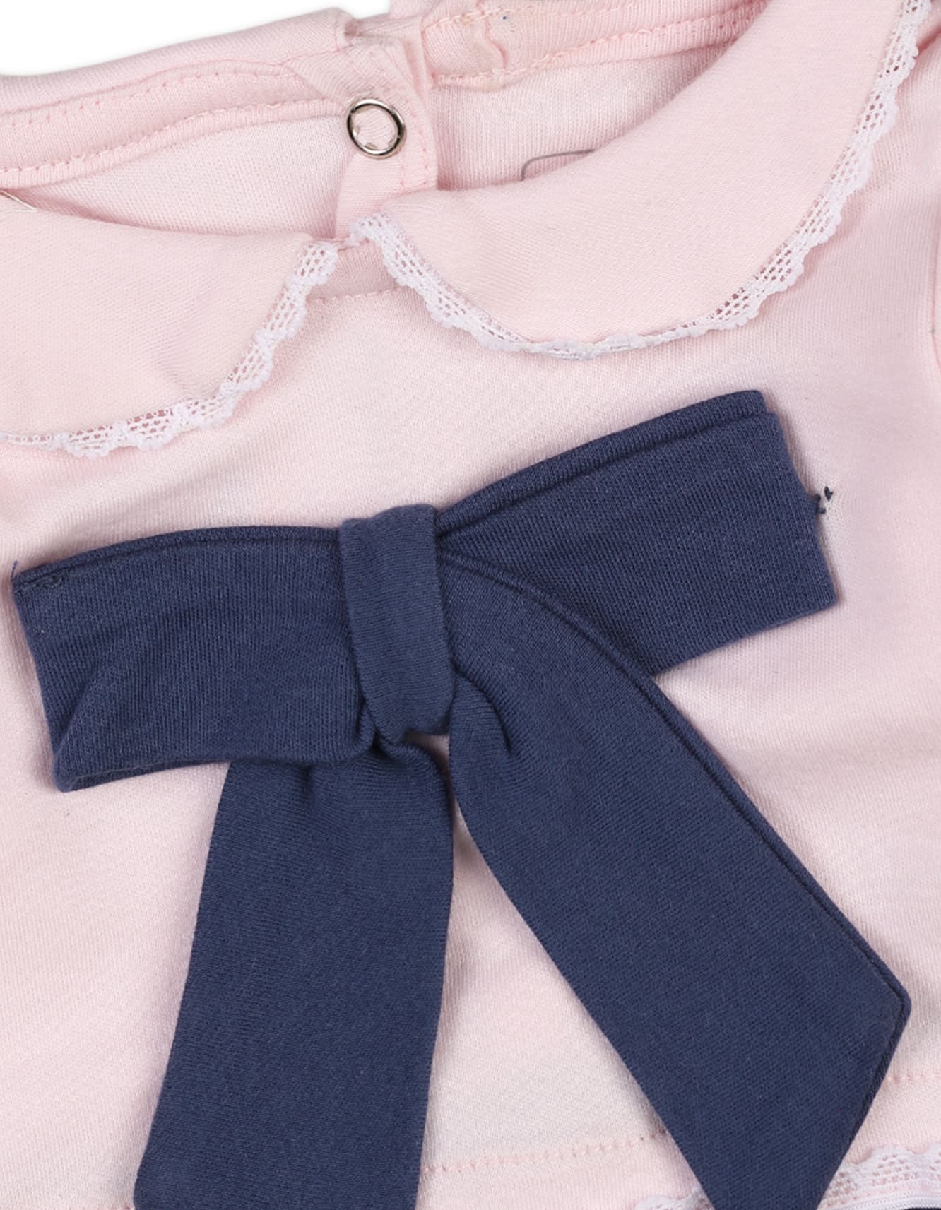 Baby Girls Rompers Bambies Bow Pink and Blue at Zubaidas - Image 2