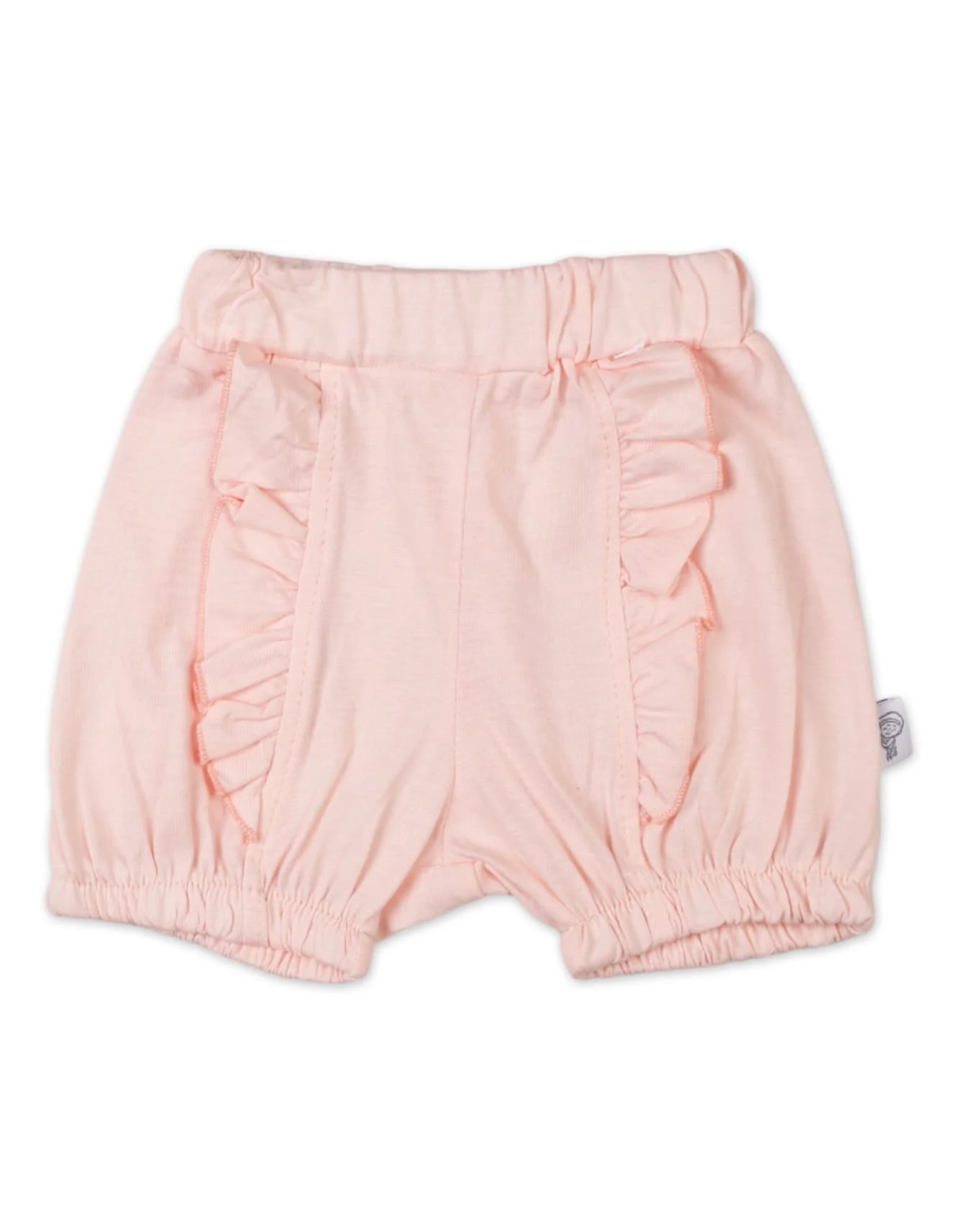 Baby Girls Summer Suit White and Peach Premium Turkish Collection at Zubaidas - Image 4