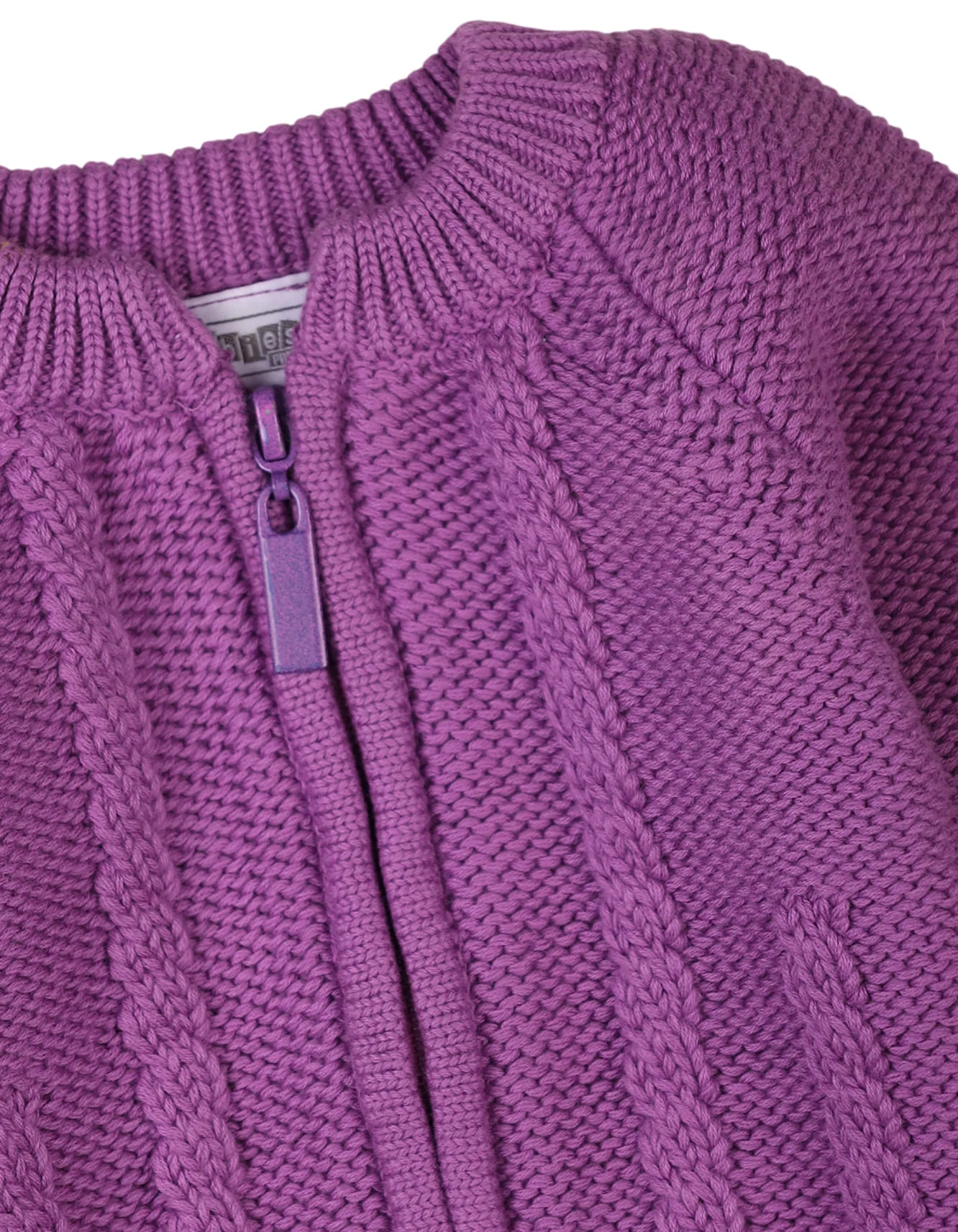 Baby Girls Winter Jumpsuits Bambies Zipper Purple at Zubaidas - Image 2