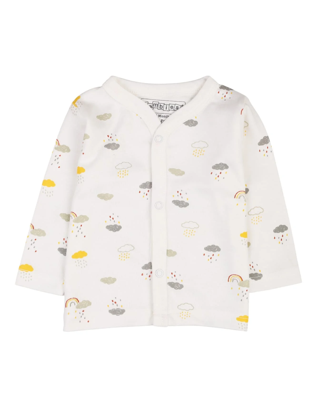 Baby Night Suit Bambies® Off White Rainbow at Zubaidas Official™ Pakistan - Image 2